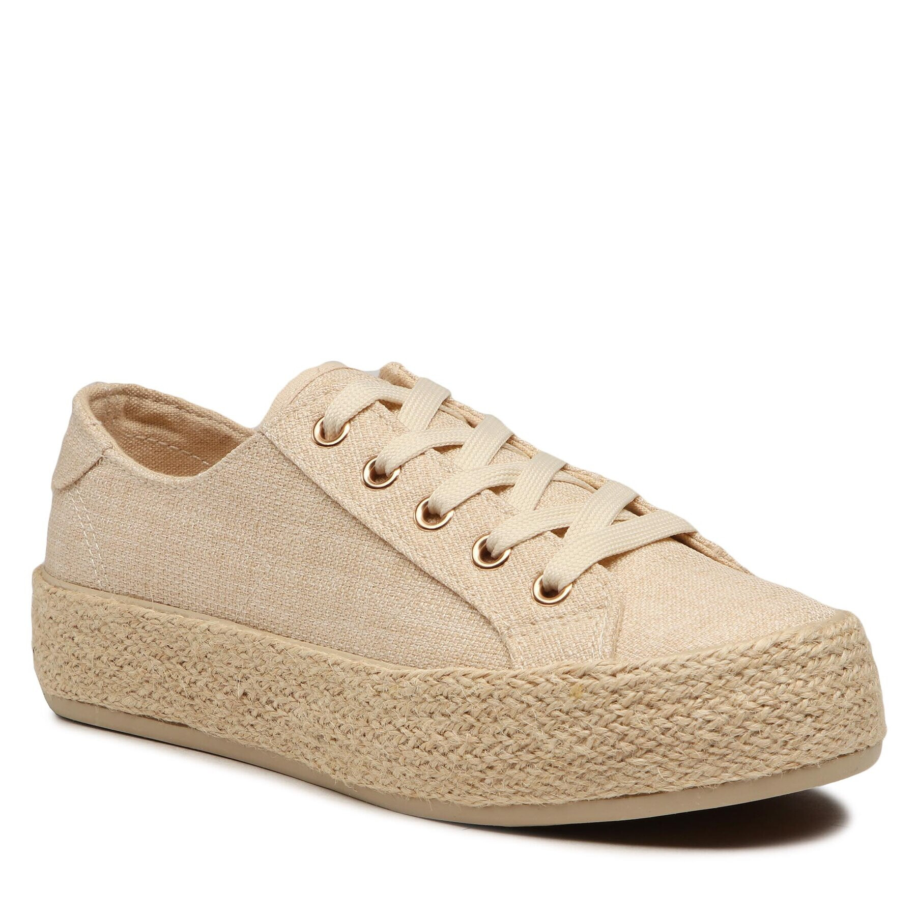 DeeZee Espadrile WSK1576-01 Bej - Pled.ro