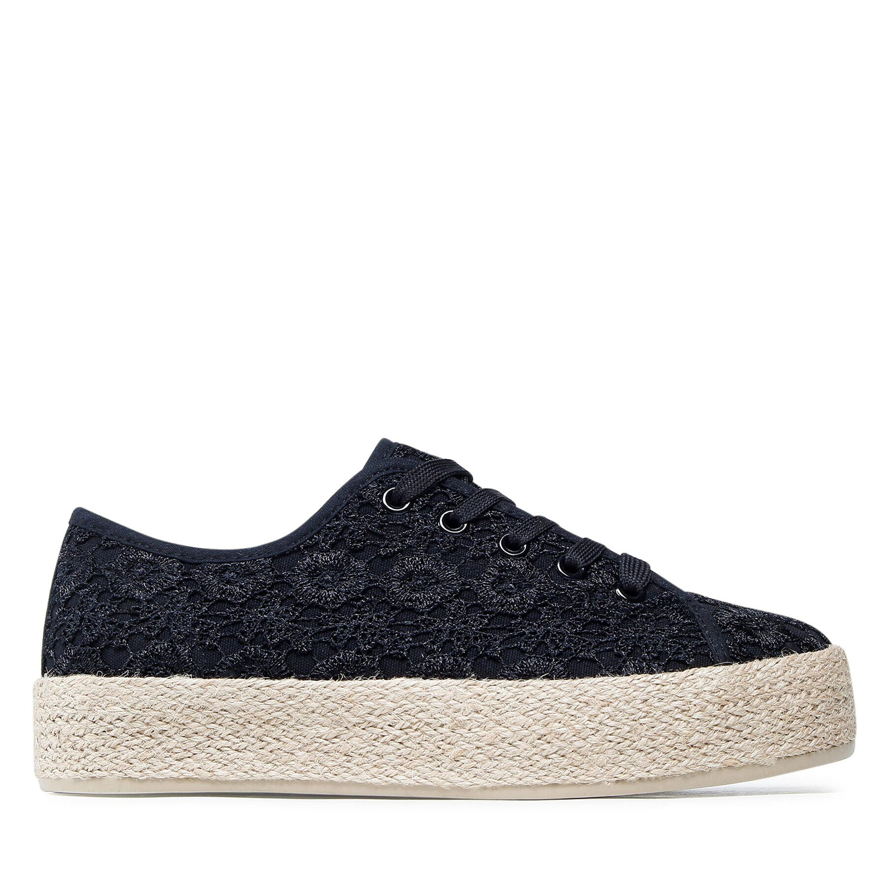 DeeZee Espadrile WSK1576-14 Negru - Pled.ro