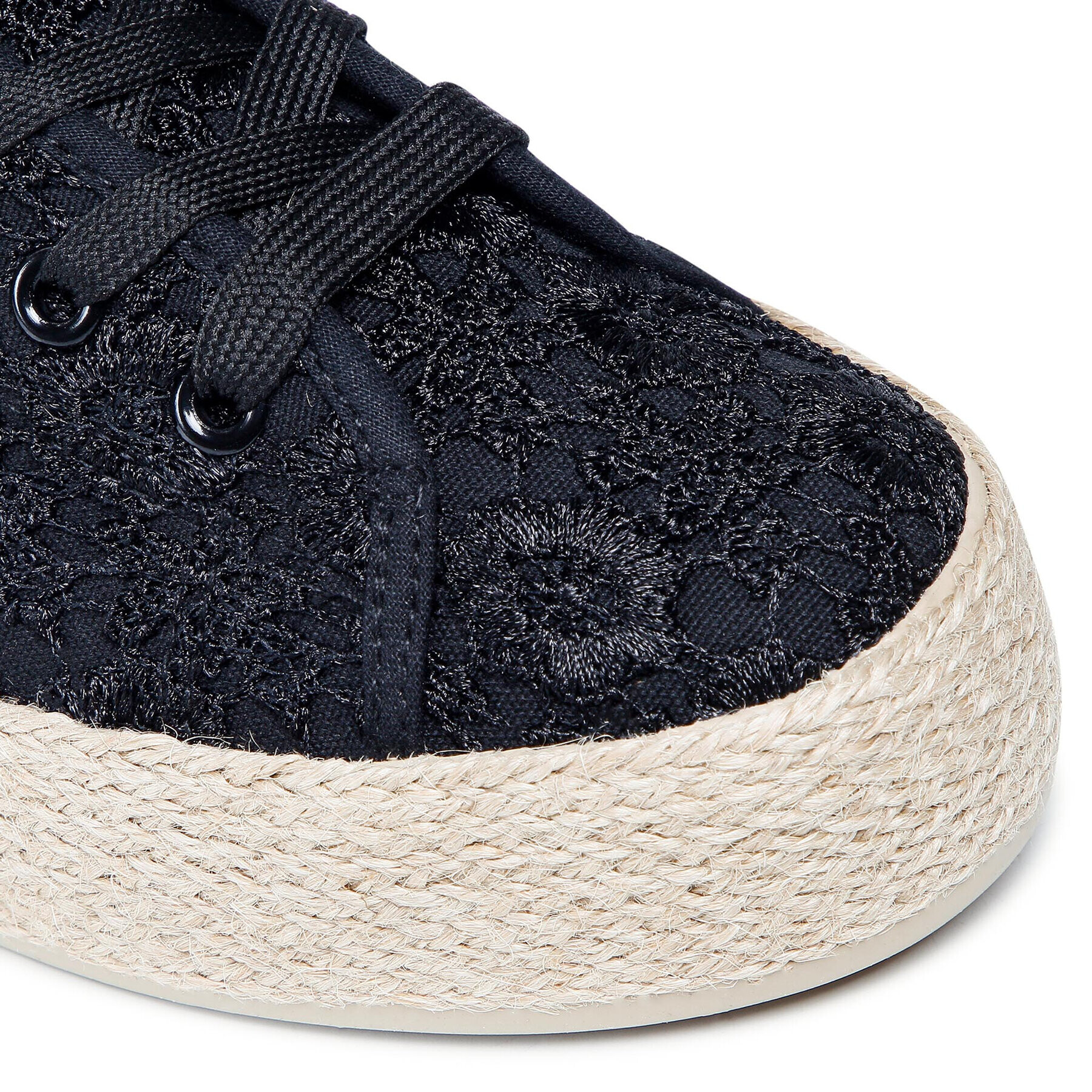 DeeZee Espadrile WSK1576-14 Negru - Pled.ro