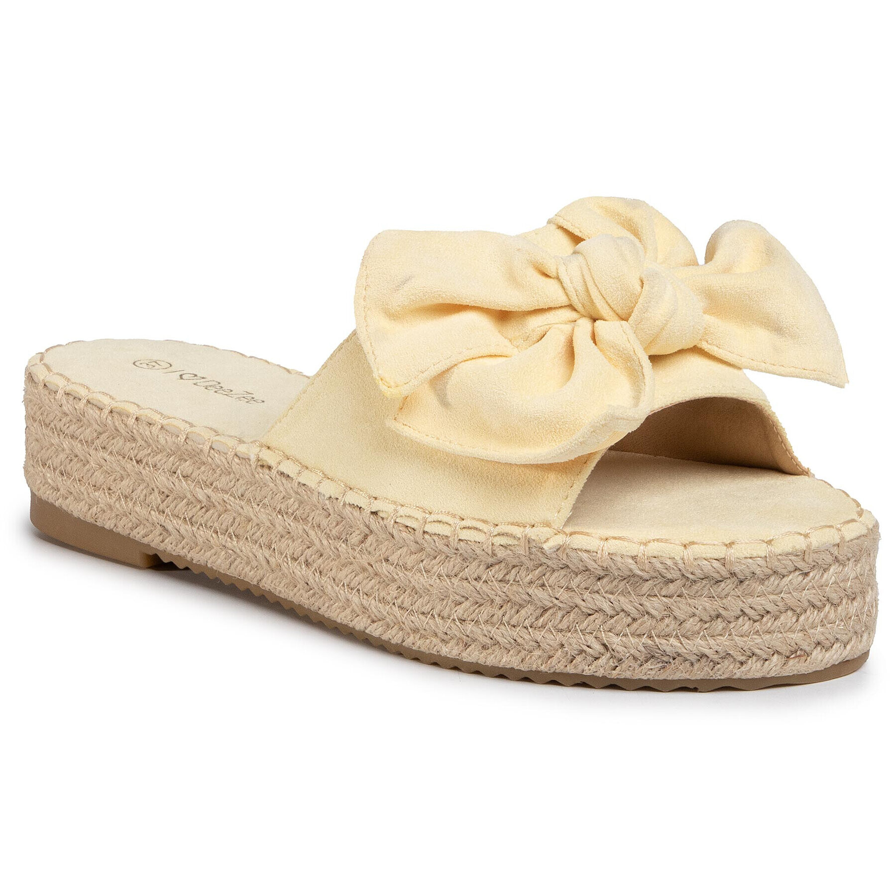 DeeZee Espadrile WSLS19-03 Galben - Pled.ro