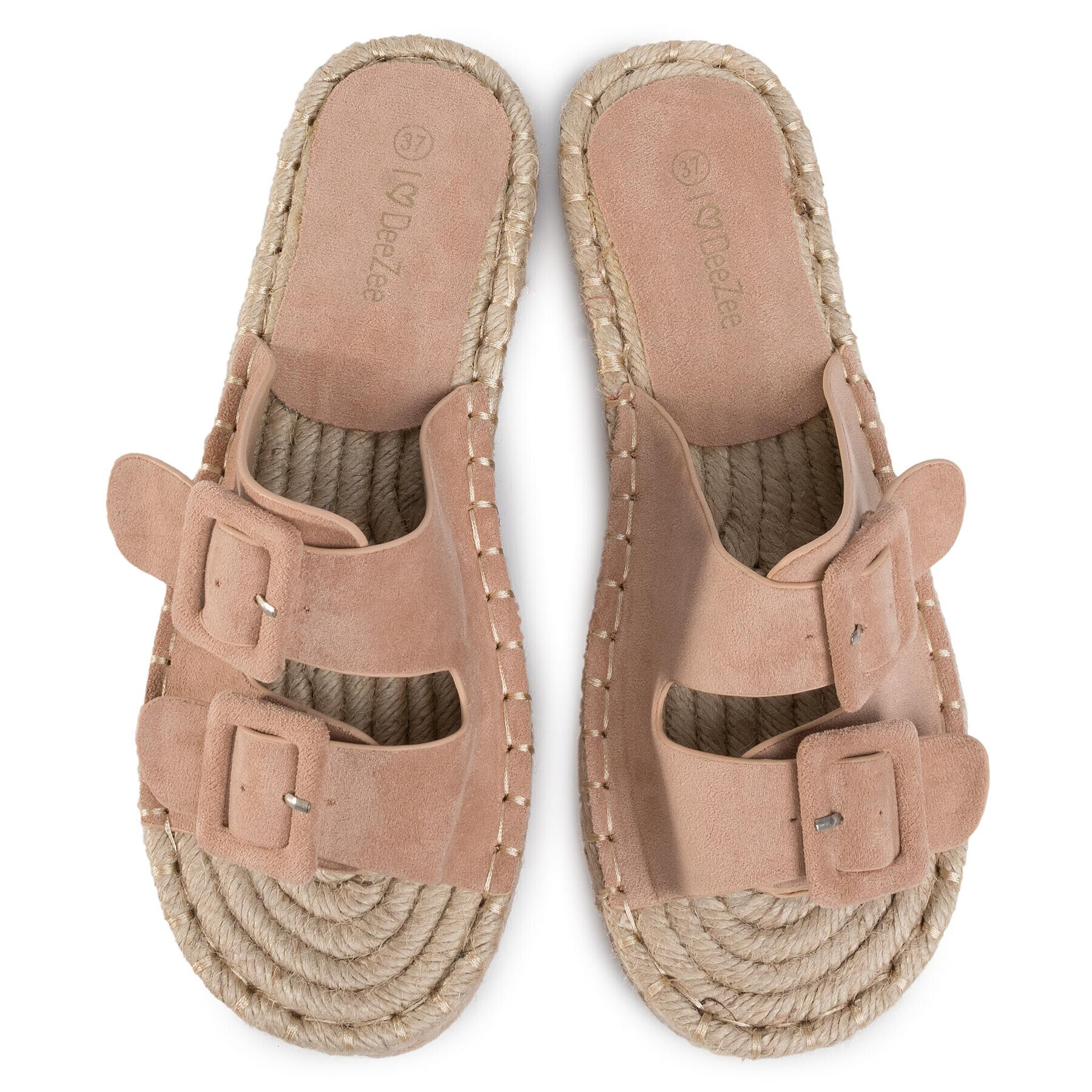 DeeZee Espadrile WSS20301-01 Roz - Pled.ro