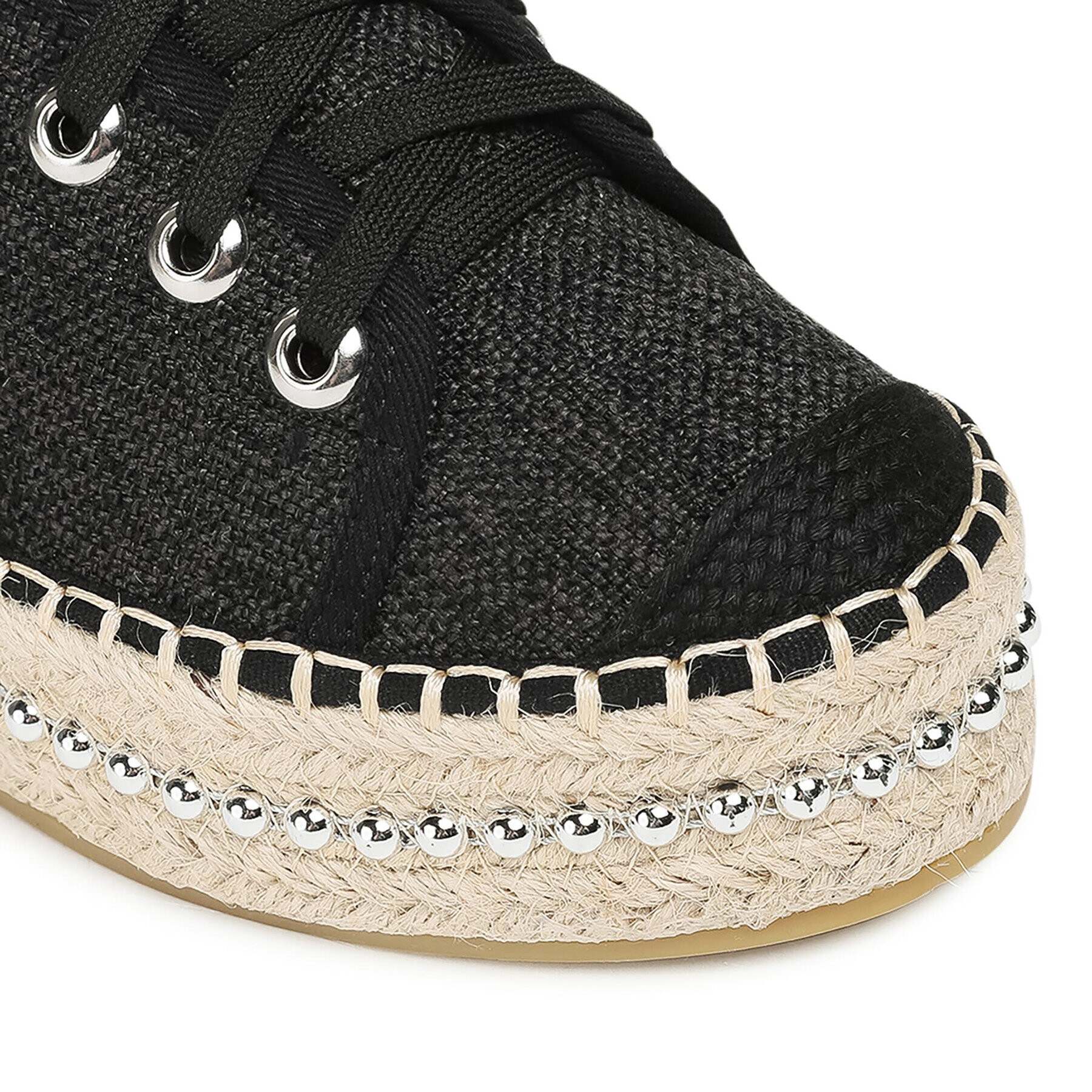 DeeZee Espadrile WSS20327-01 Negru - Pled.ro