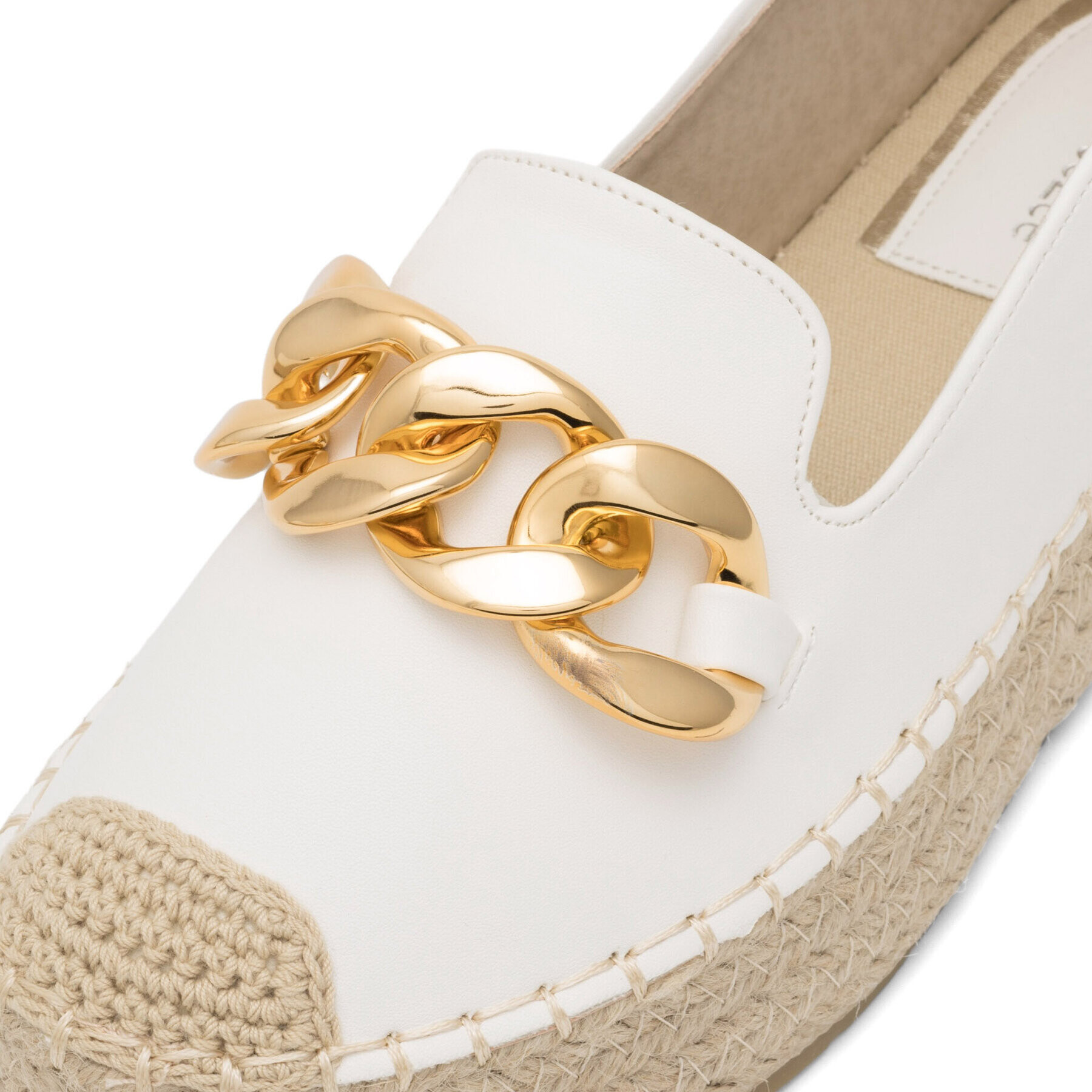 DeeZee Espadrile WSS20375-27 Alb - Pled.ro