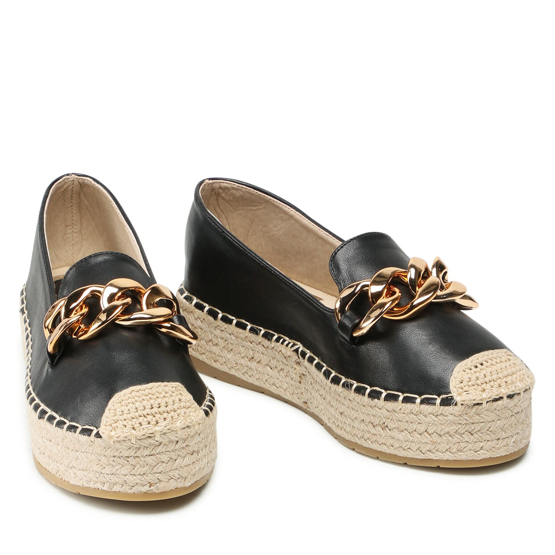 DeeZee Espadrile WSS20375-27 Negru - Pled.ro