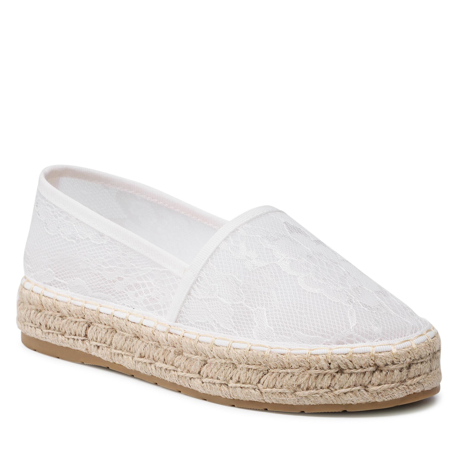 DeeZee Espadrile WSS20375-50 Alb - Pled.ro