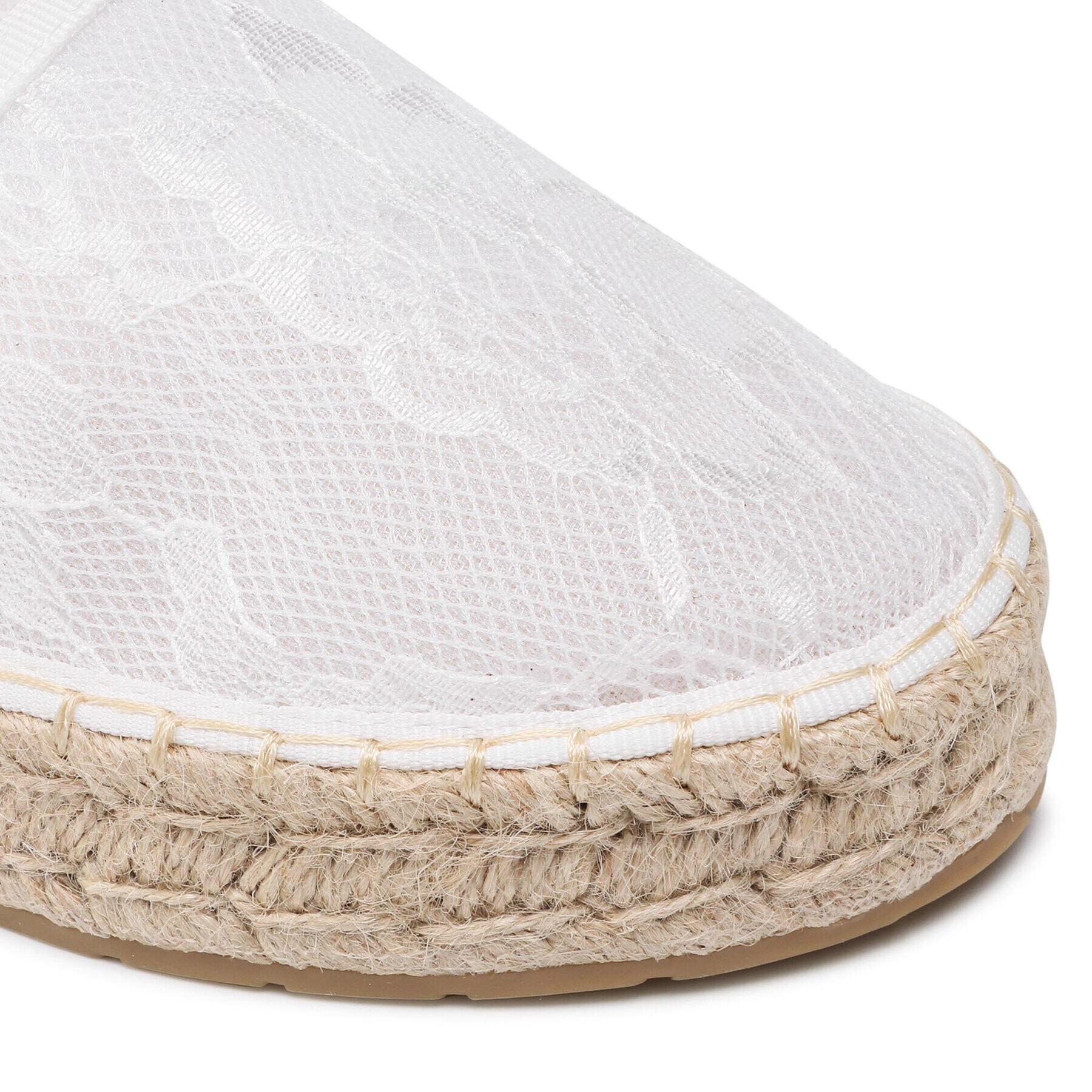 DeeZee Espadrile WSS20375-50 Alb - Pled.ro