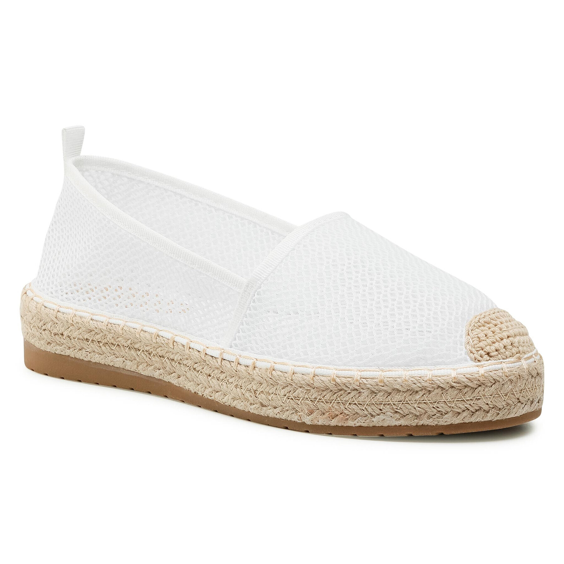 DeeZee Espadrile WSS20378-02 Alb - Pled.ro