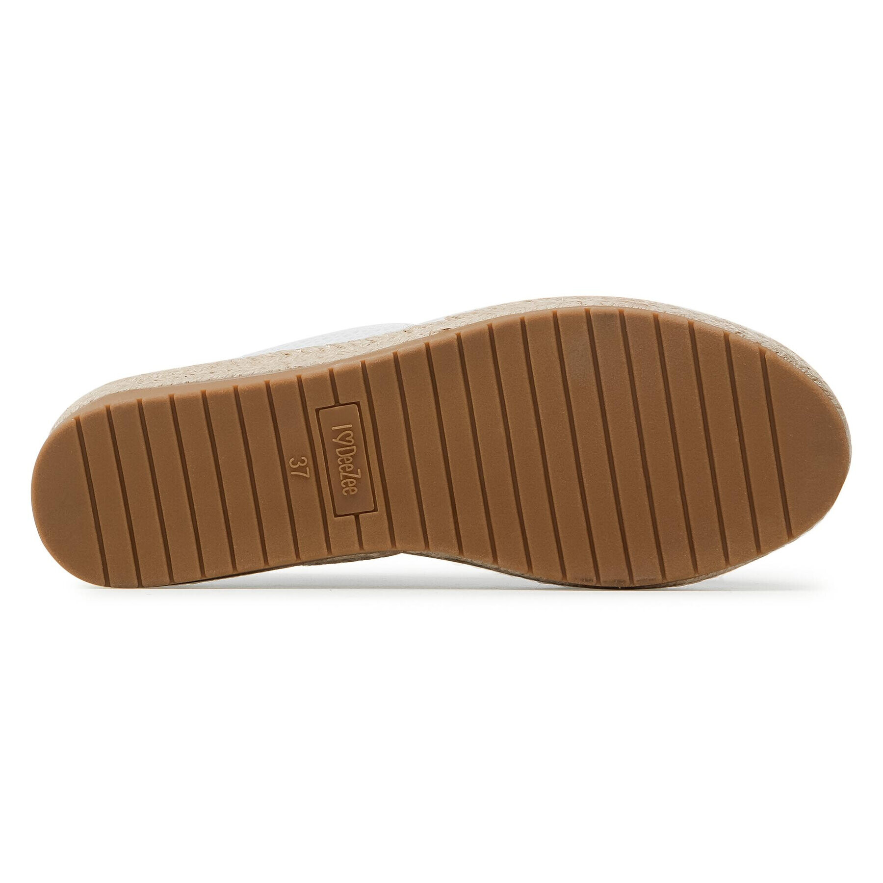 DeeZee Espadrile WSS20378-02 Alb - Pled.ro