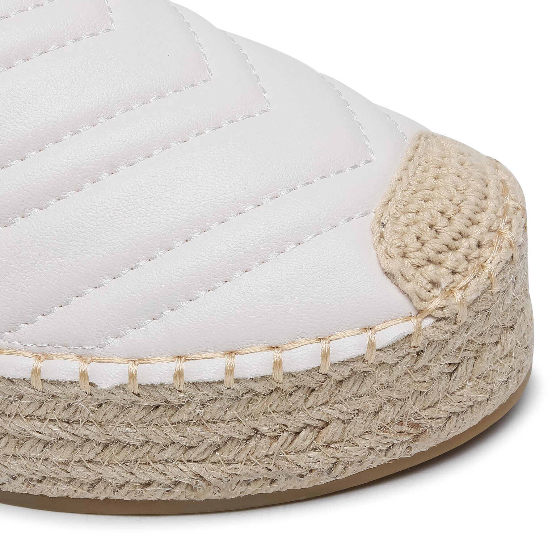 DeeZee Espadrile WSS20391-02 Alb - Pled.ro