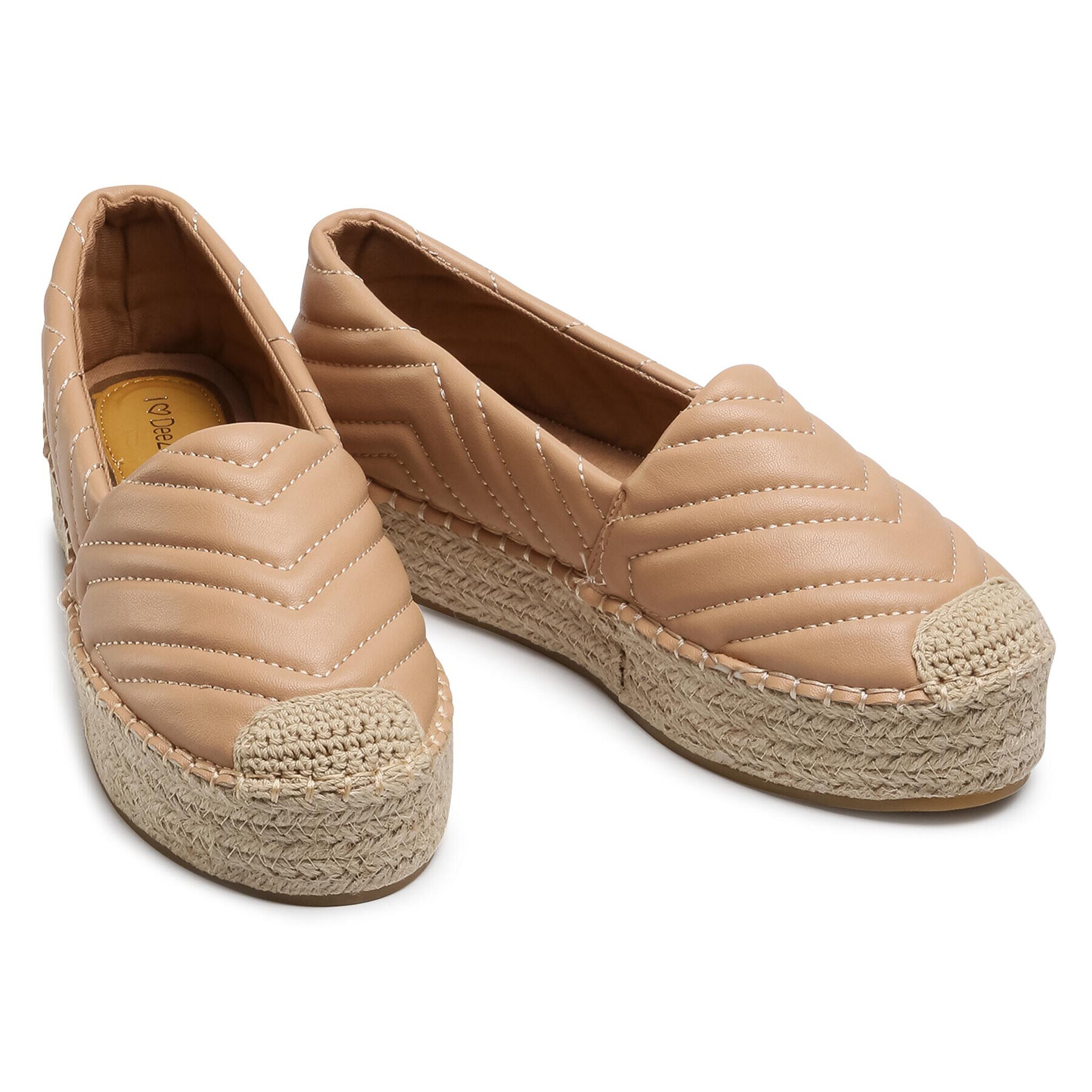 DeeZee Espadrile WSS20391-02 Bej - Pled.ro