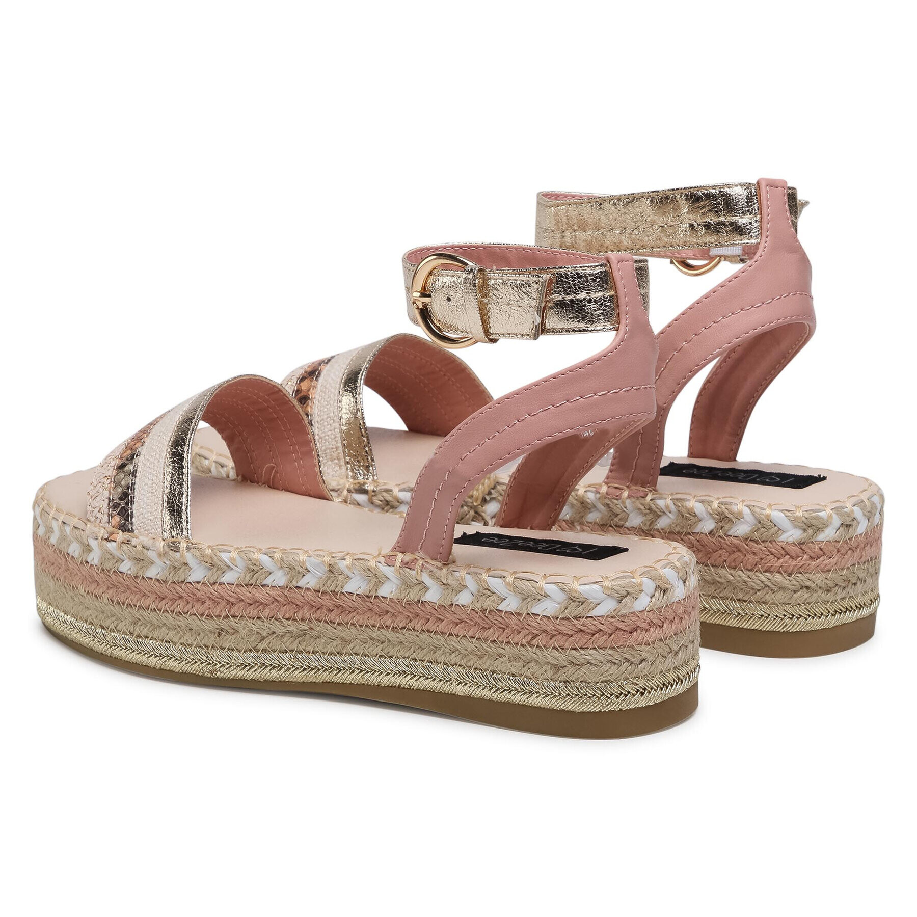 DeeZee Espadrile WSS20421-01 Auriu - Pled.ro