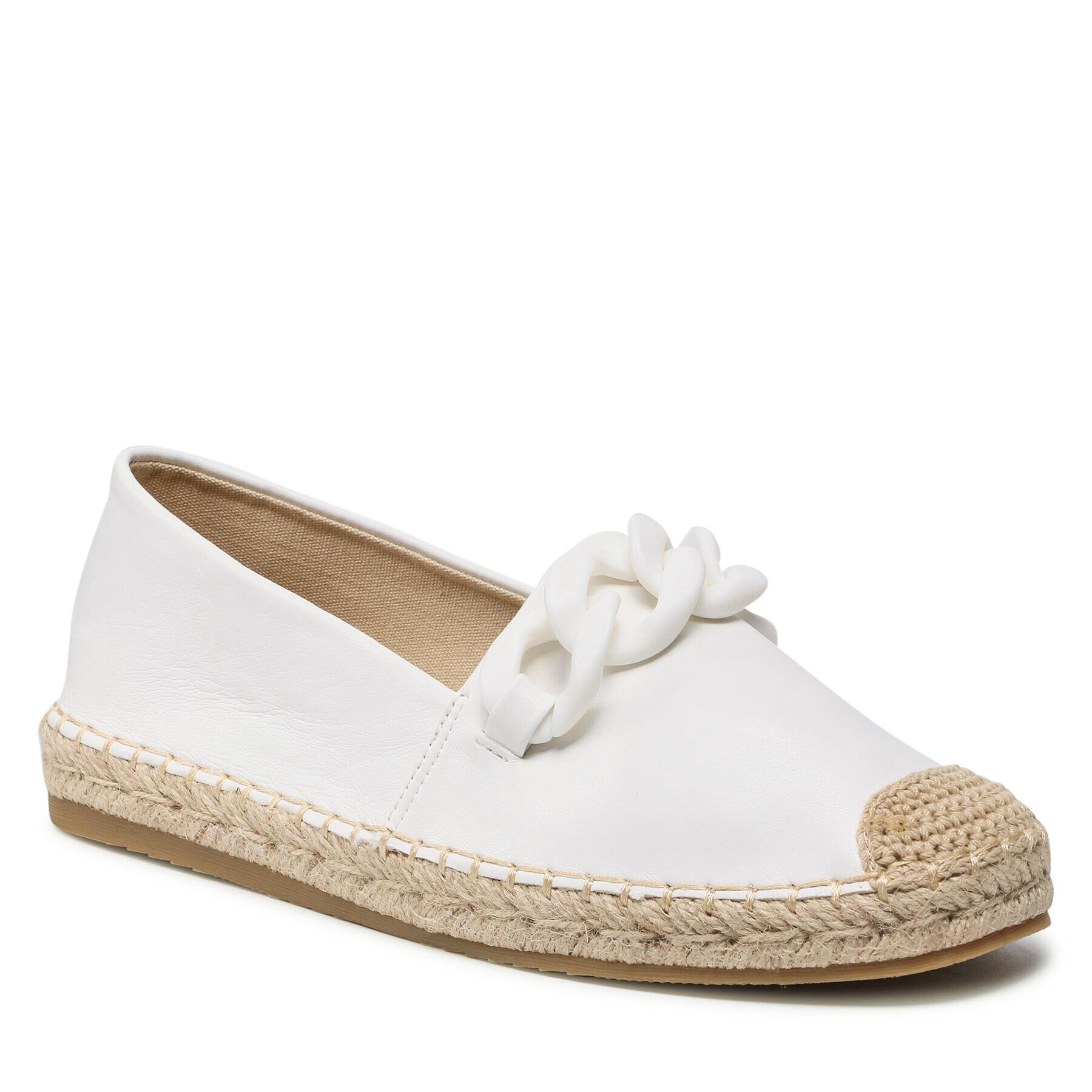 DeeZee Espadrile WSS20458-01 Alb - Pled.ro