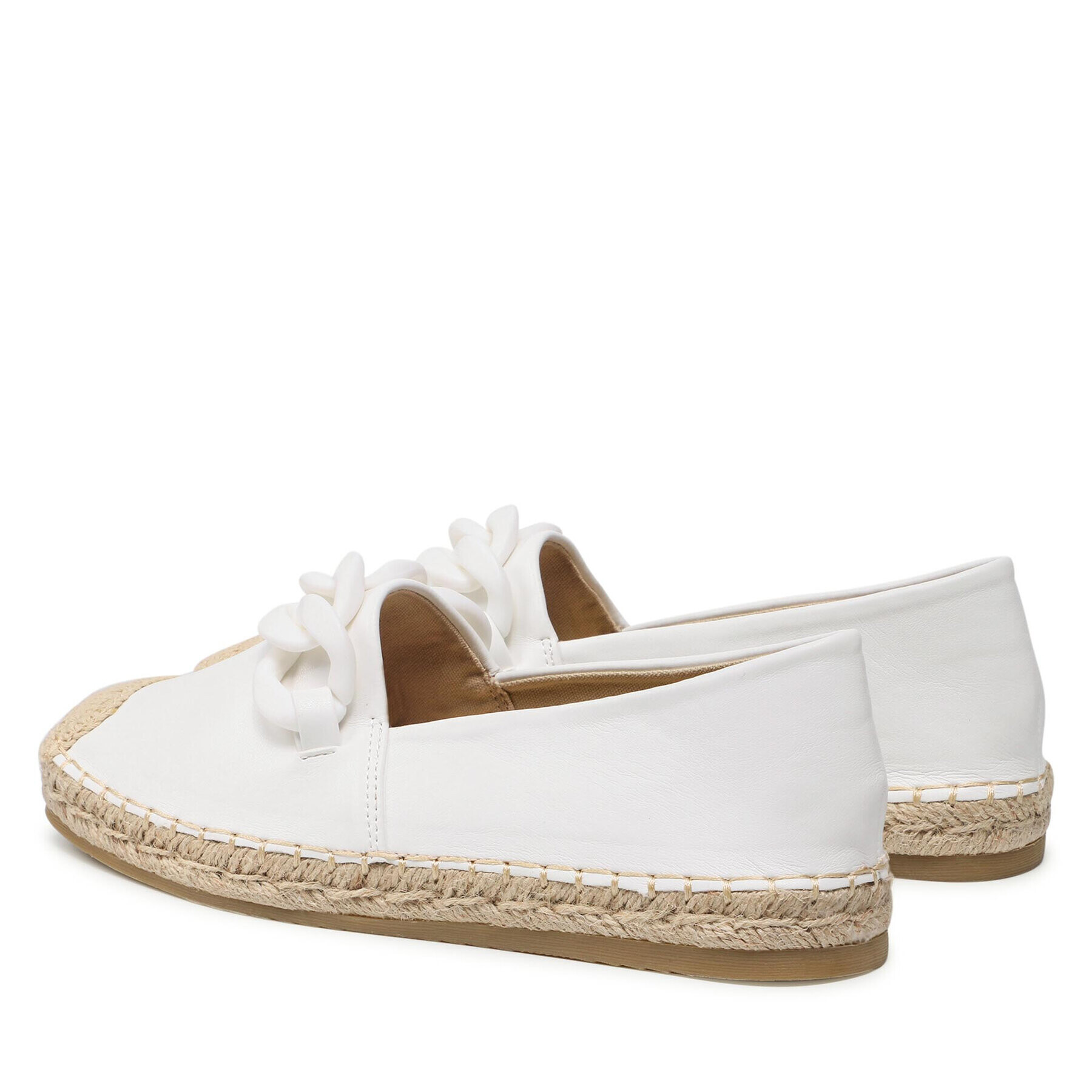 DeeZee Espadrile WSS20458-01 Alb - Pled.ro