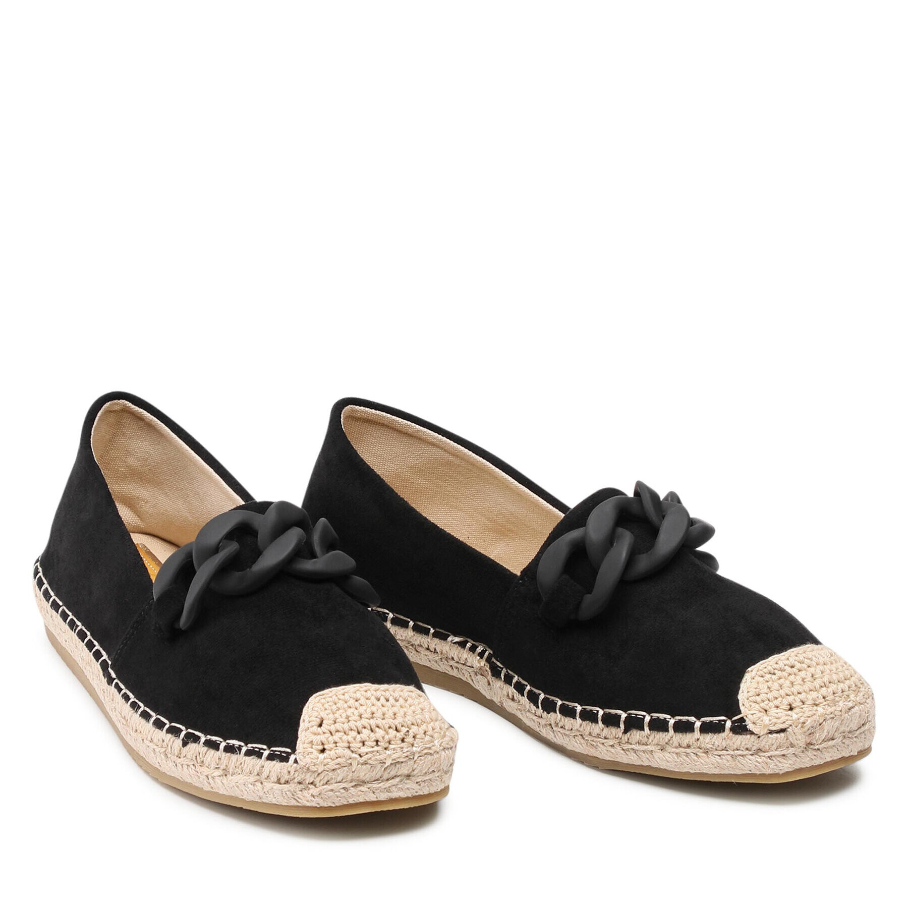 DeeZee Espadrile WSS20458-01 Negru - Pled.ro