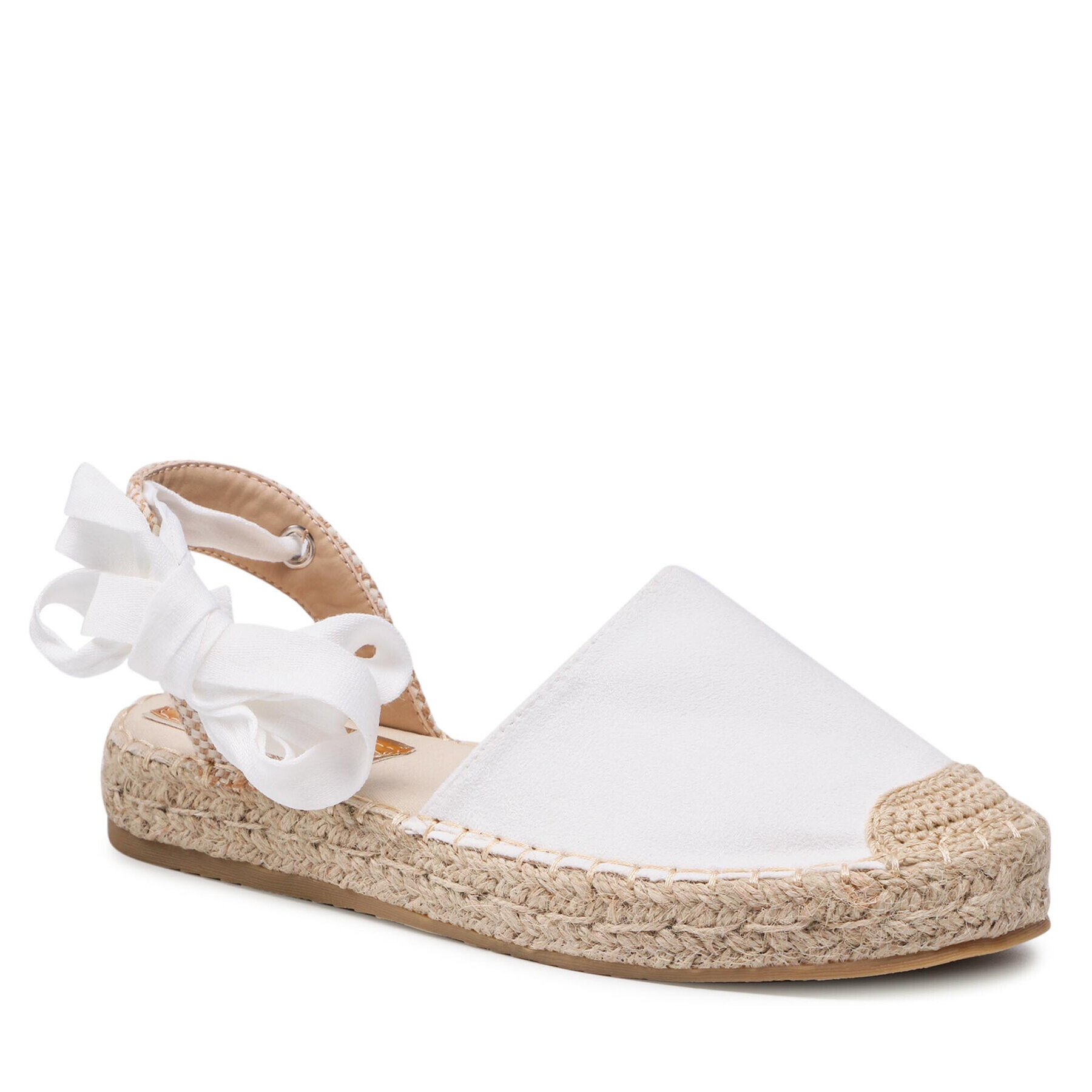 DeeZee Espadrile WSS20458-03 Alb - Pled.ro