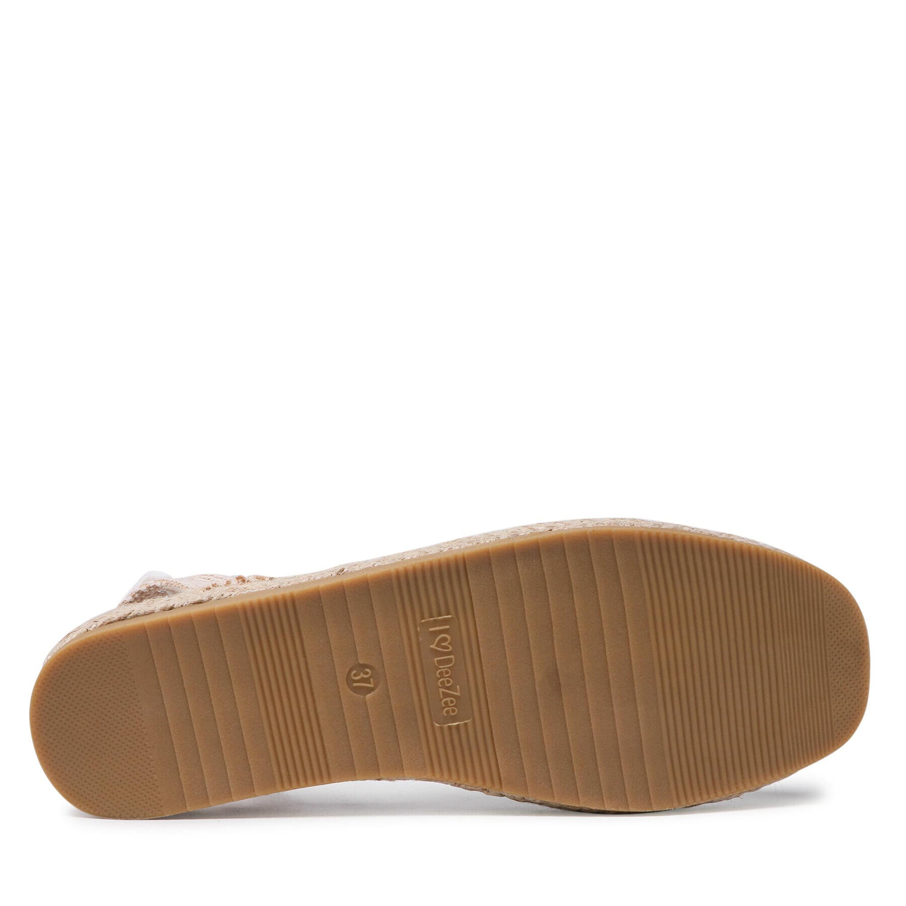 DeeZee Espadrile WSS20458-03 Alb - Pled.ro