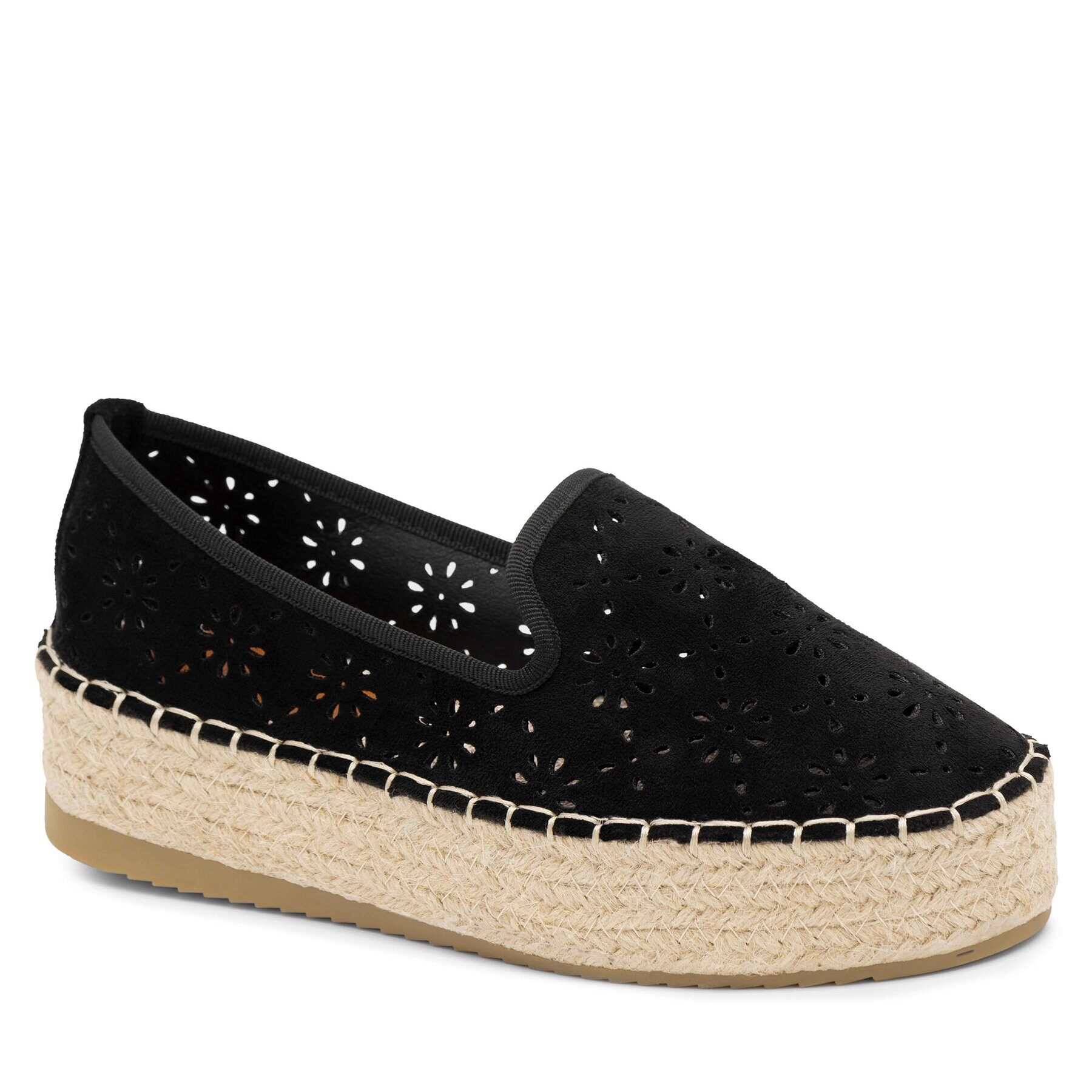 DeeZee Espadrile WSS20459-01 Negru - Pled.ro