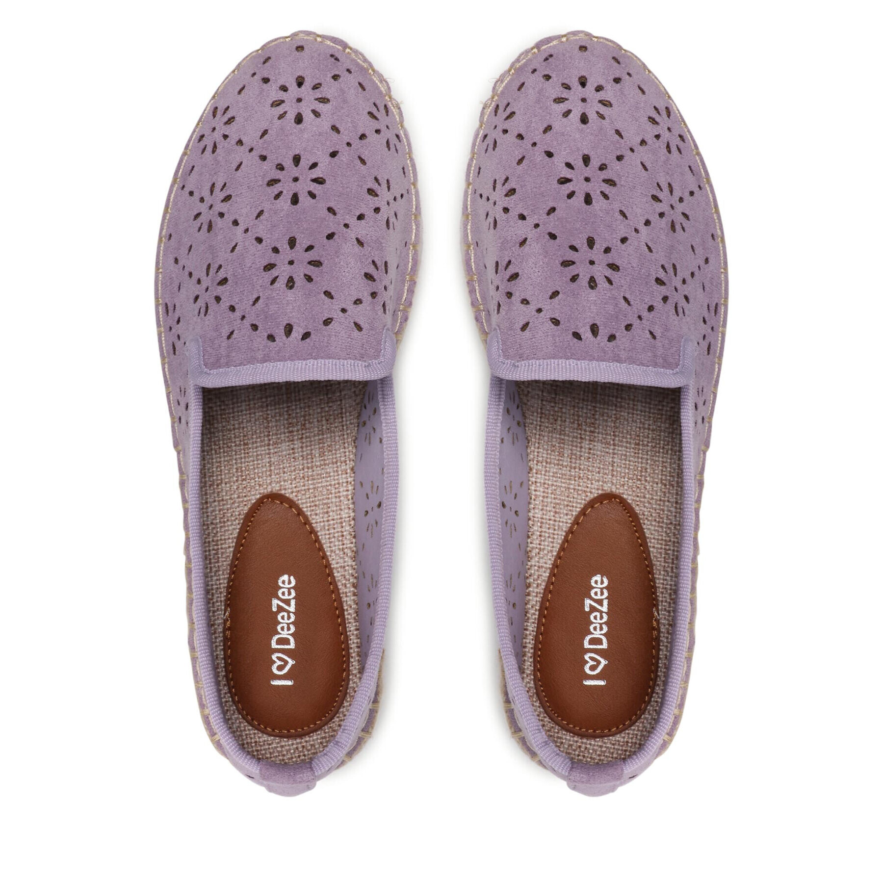 DeeZee Espadrile WSS20459-01 Violet - Pled.ro