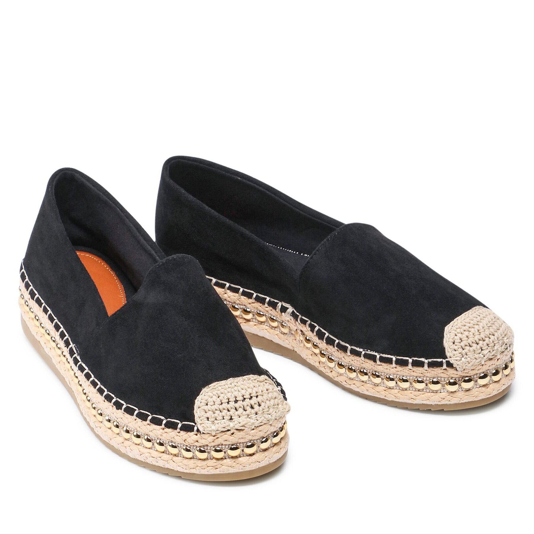 DeeZee Espadrile WSS20459-02 Negru - Pled.ro