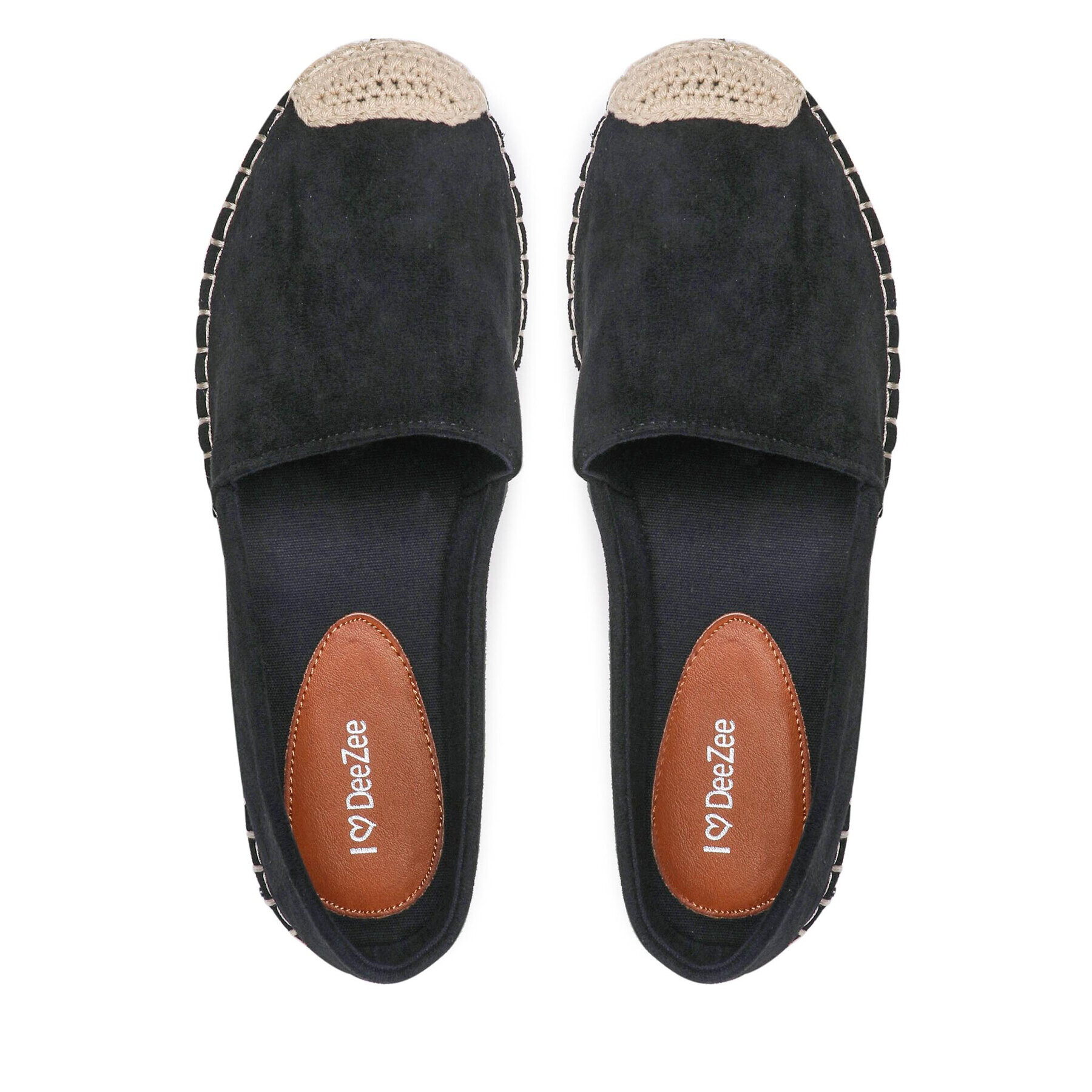 DeeZee Espadrile WSS20459-02 Negru - Pled.ro