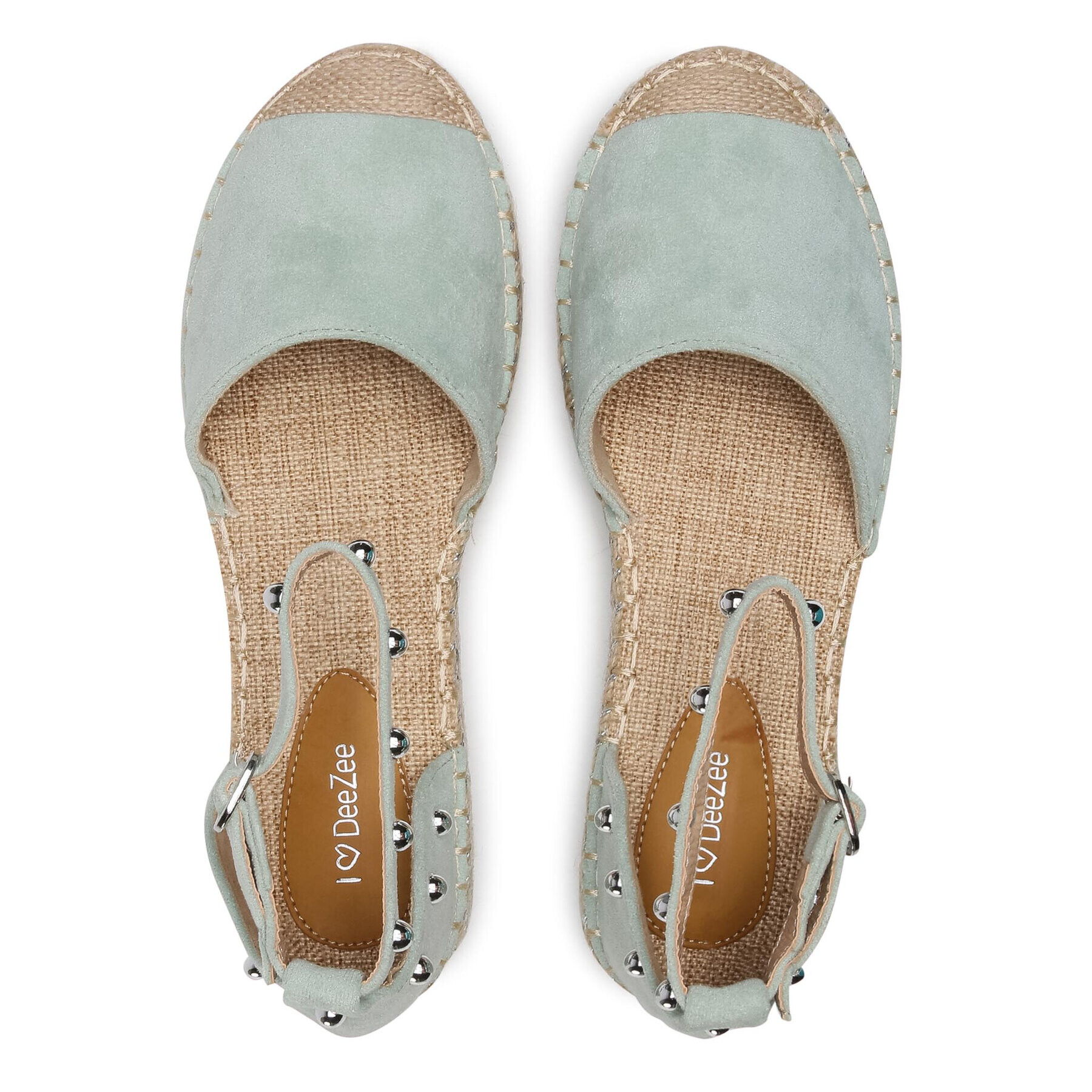 DeeZee Espadrile WSS899-02 Verde - Pled.ro