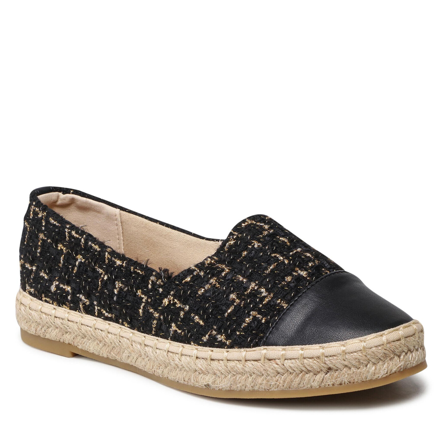 DeeZee Espadrile WSS990-104 Negru - Pled.ro