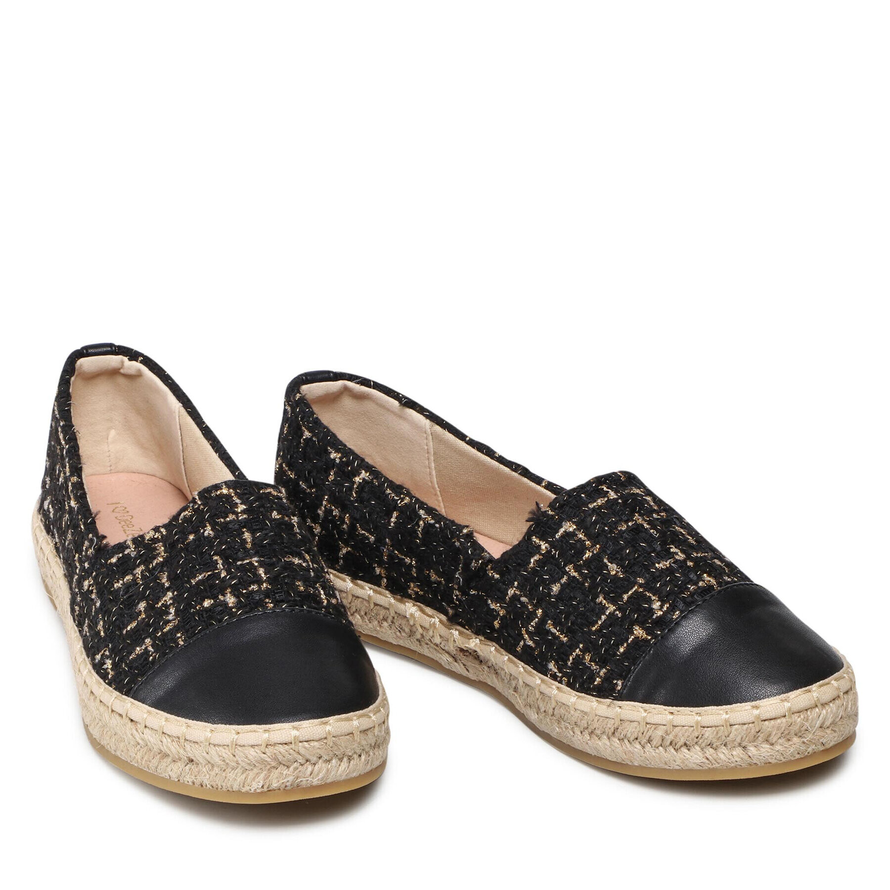 DeeZee Espadrile WSS990-104 Negru - Pled.ro