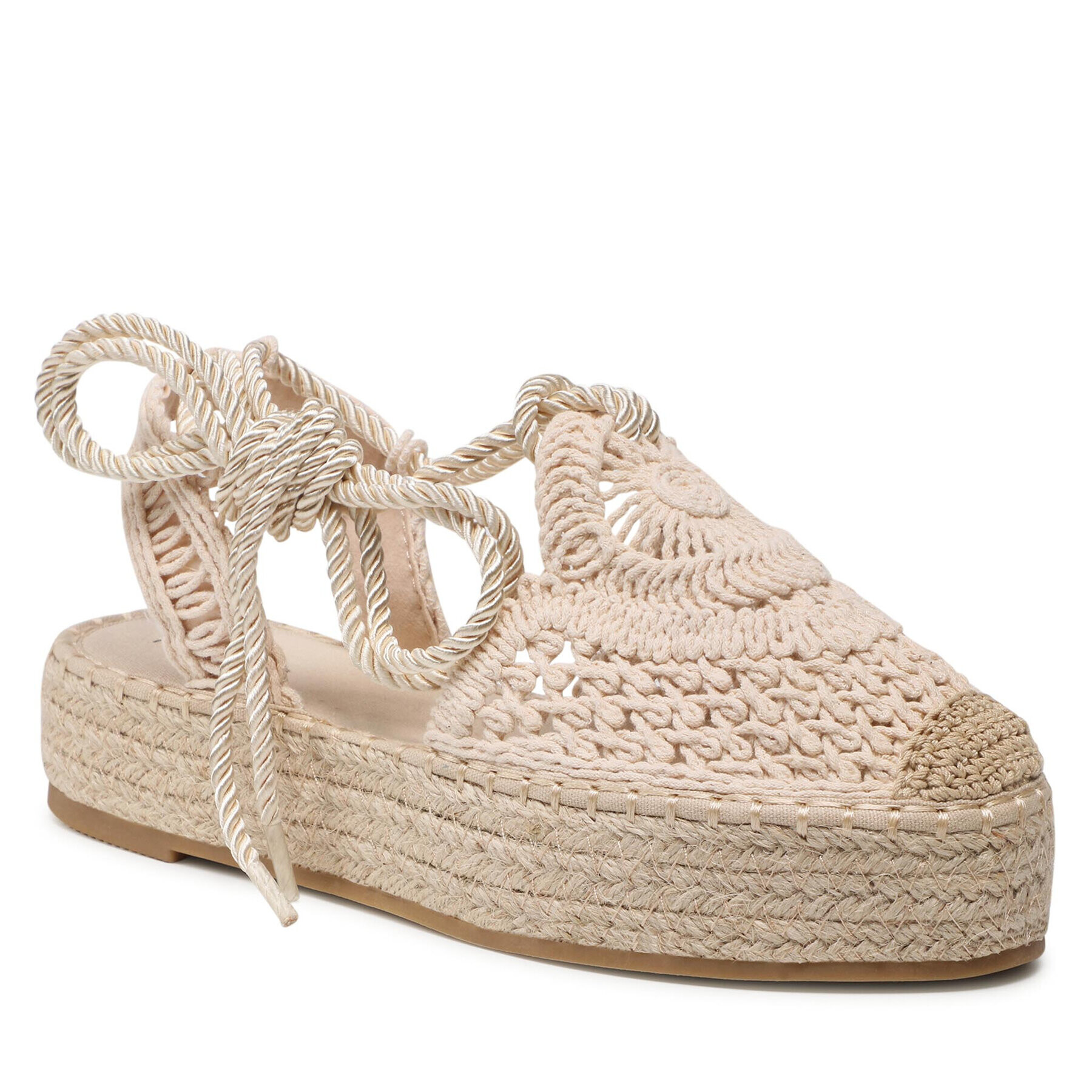 DeeZee Espadrile WSS990-116 Bej - Pled.ro