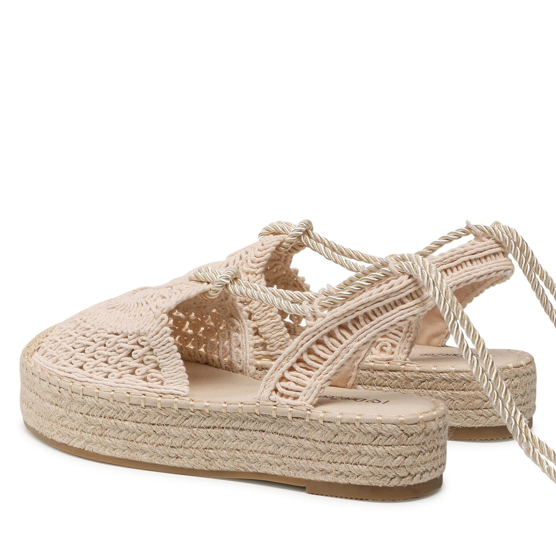 DeeZee Espadrile WSS990-116 Bej - Pled.ro