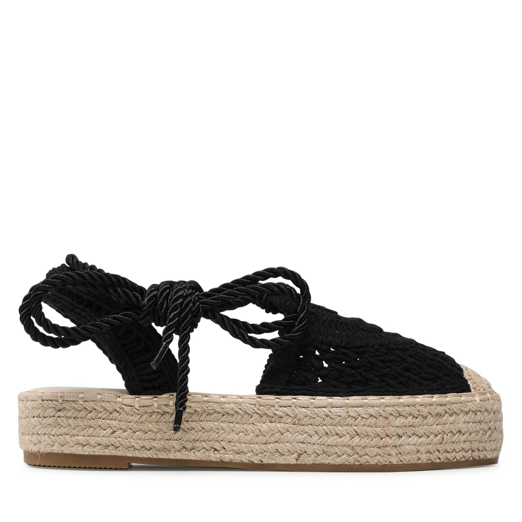 DeeZee Espadrile WSS990-116 Negru - Pled.ro