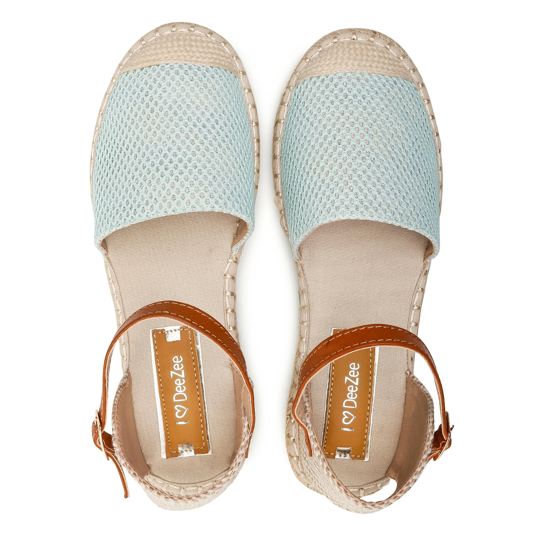 DeeZee Espadrile WSS990-62 Albastru - Pled.ro