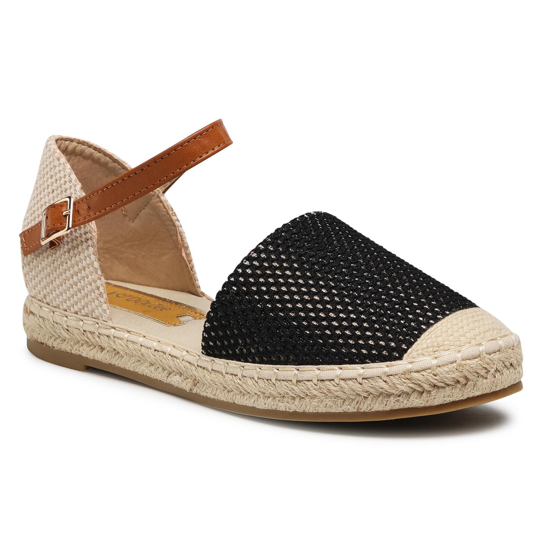 DeeZee Espadrile WSS990-62 Negru - Pled.ro