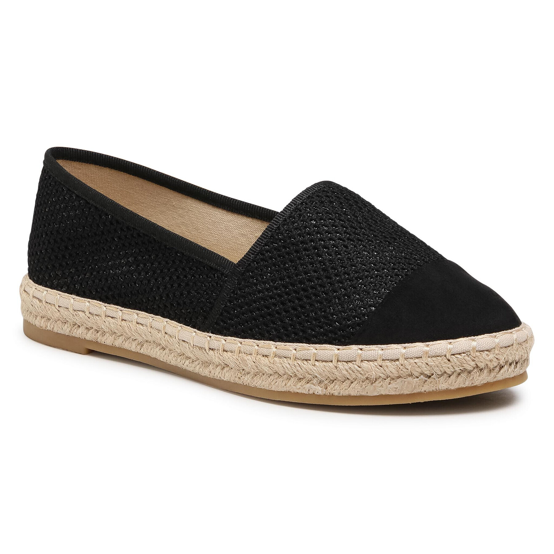 DeeZee Espadrile WSS990-66 Negru - Pled.ro