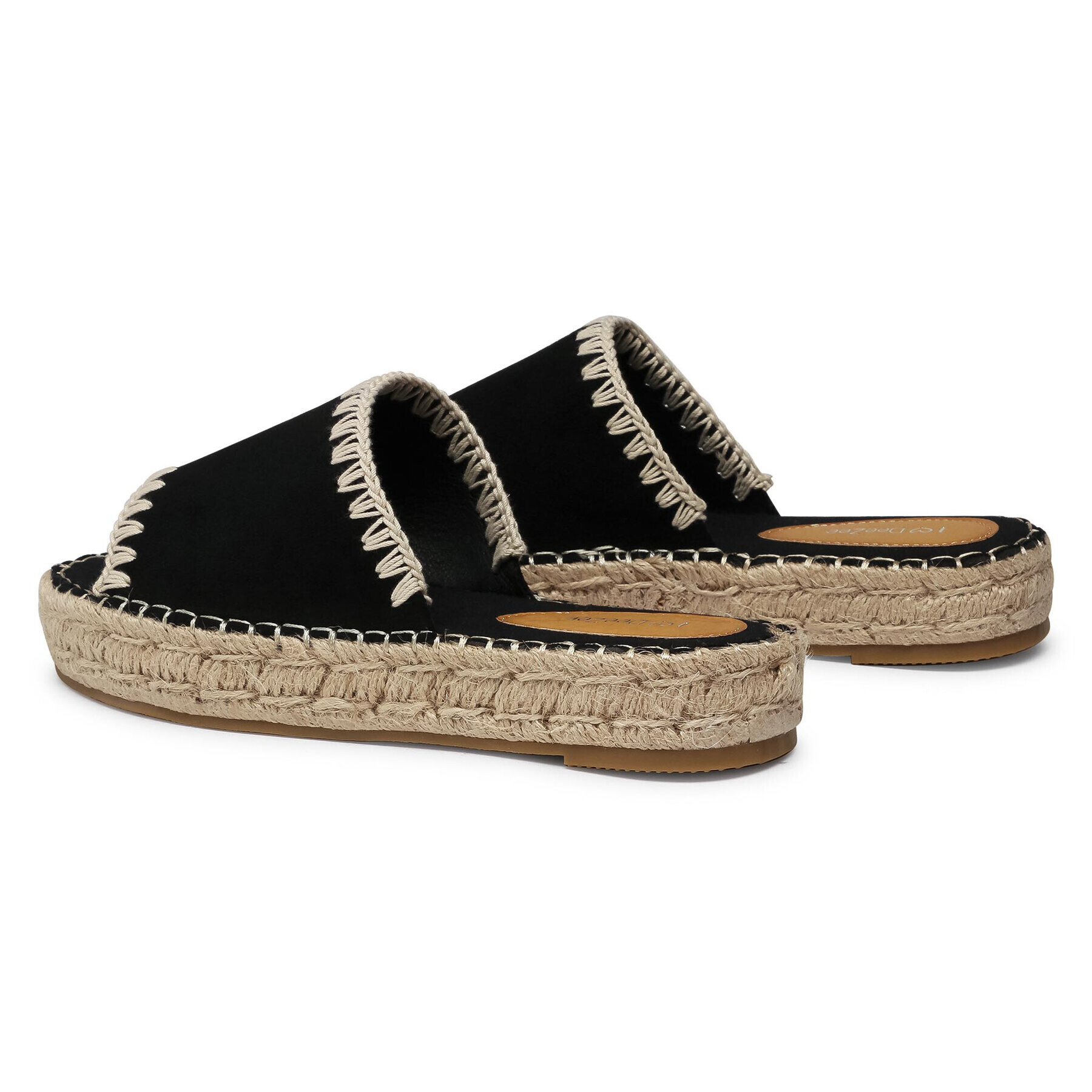 DeeZee Espadrile WSS990-69 Negru - Pled.ro