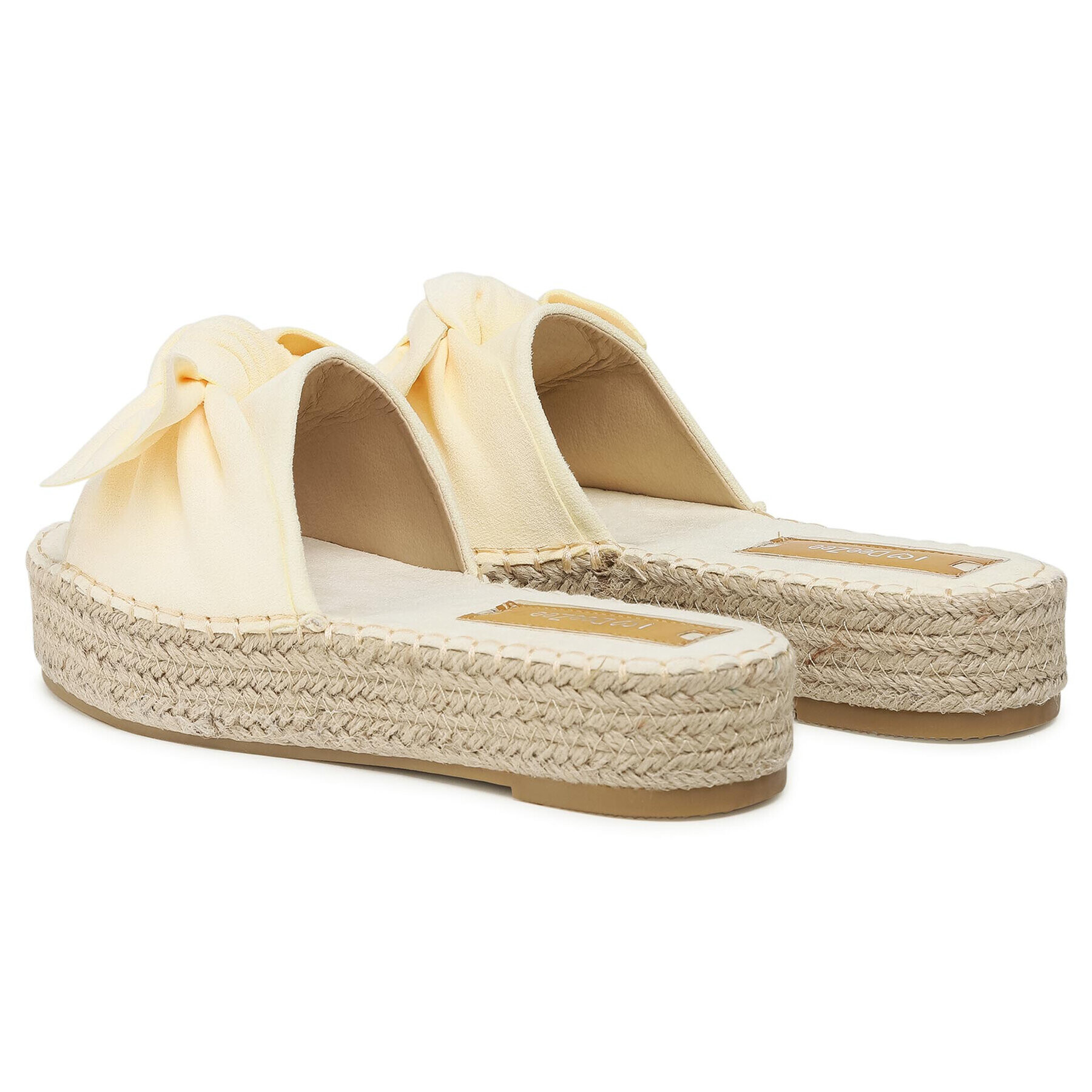 DeeZee Espadrile WSS990-81 Galben - Pled.ro