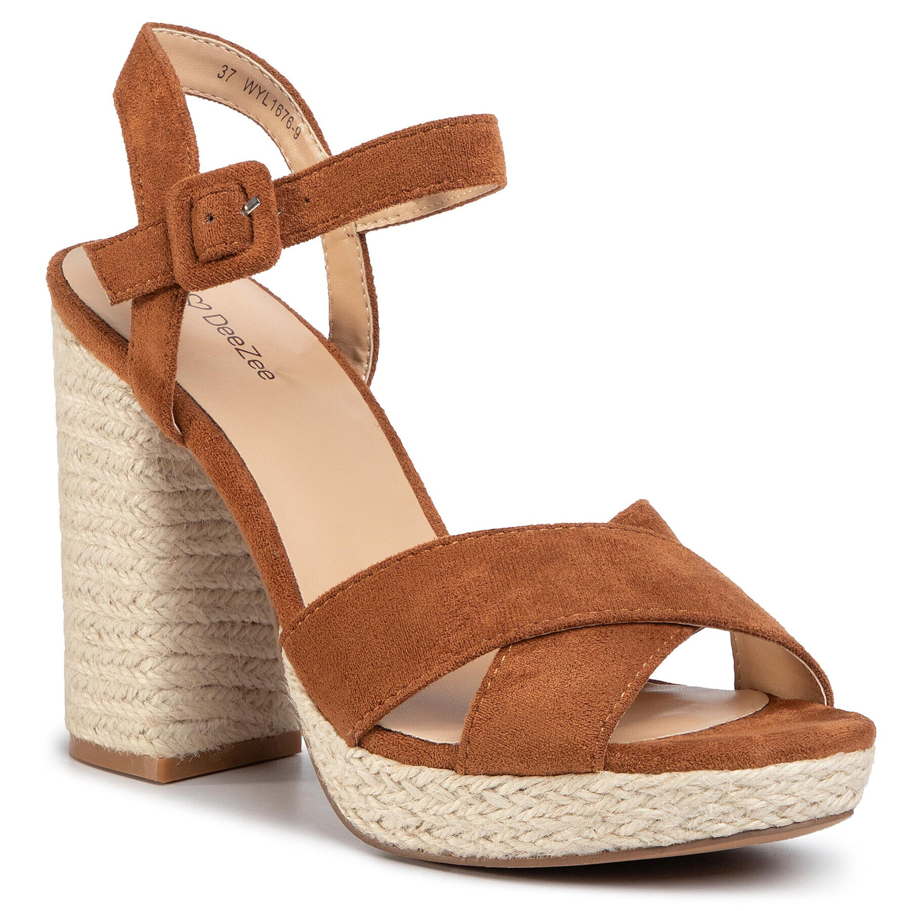 DeeZee Espadrile WYL1676-9 Maro - Pled.ro