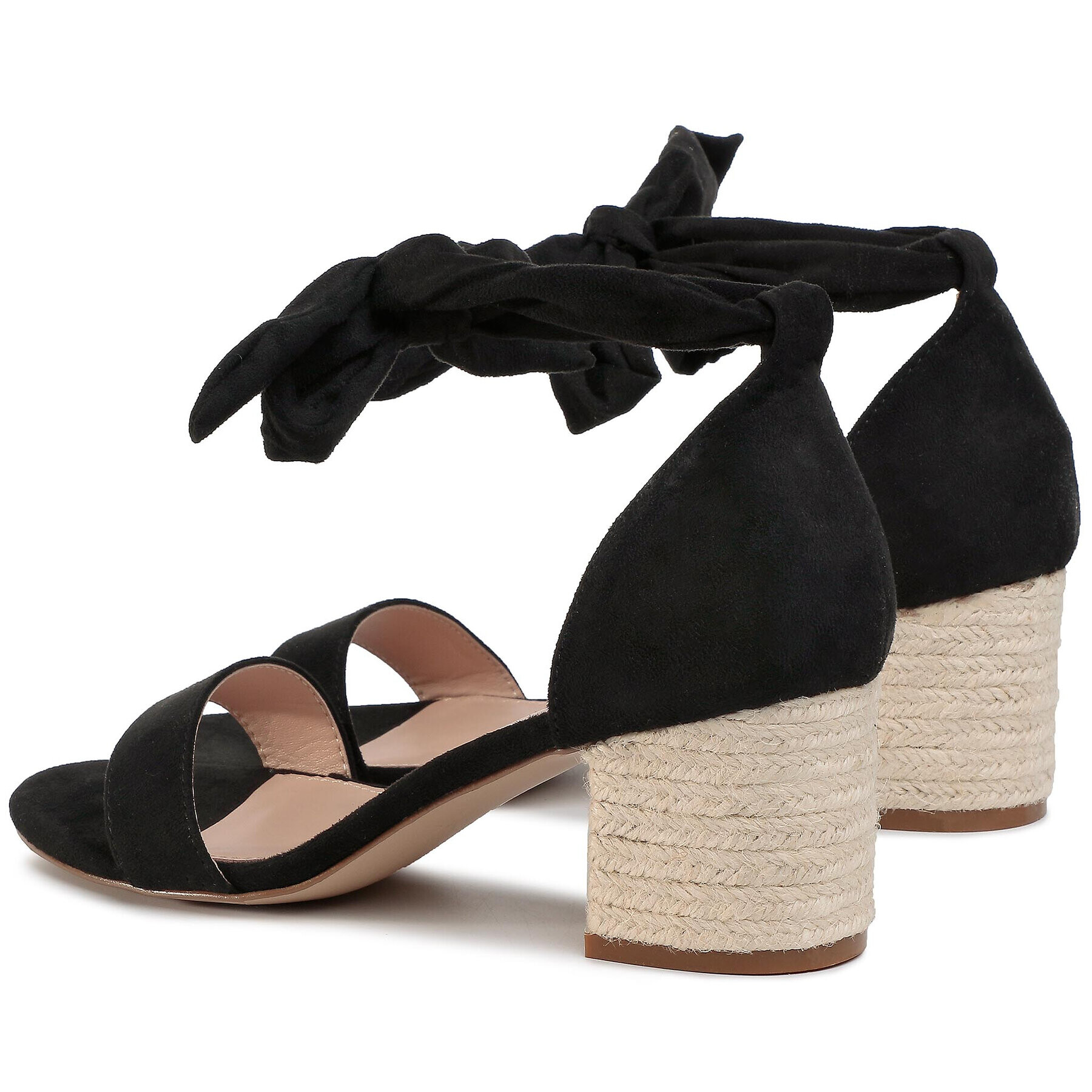 DeeZee Espadrile WYL2114-2-A Negru - Pled.ro