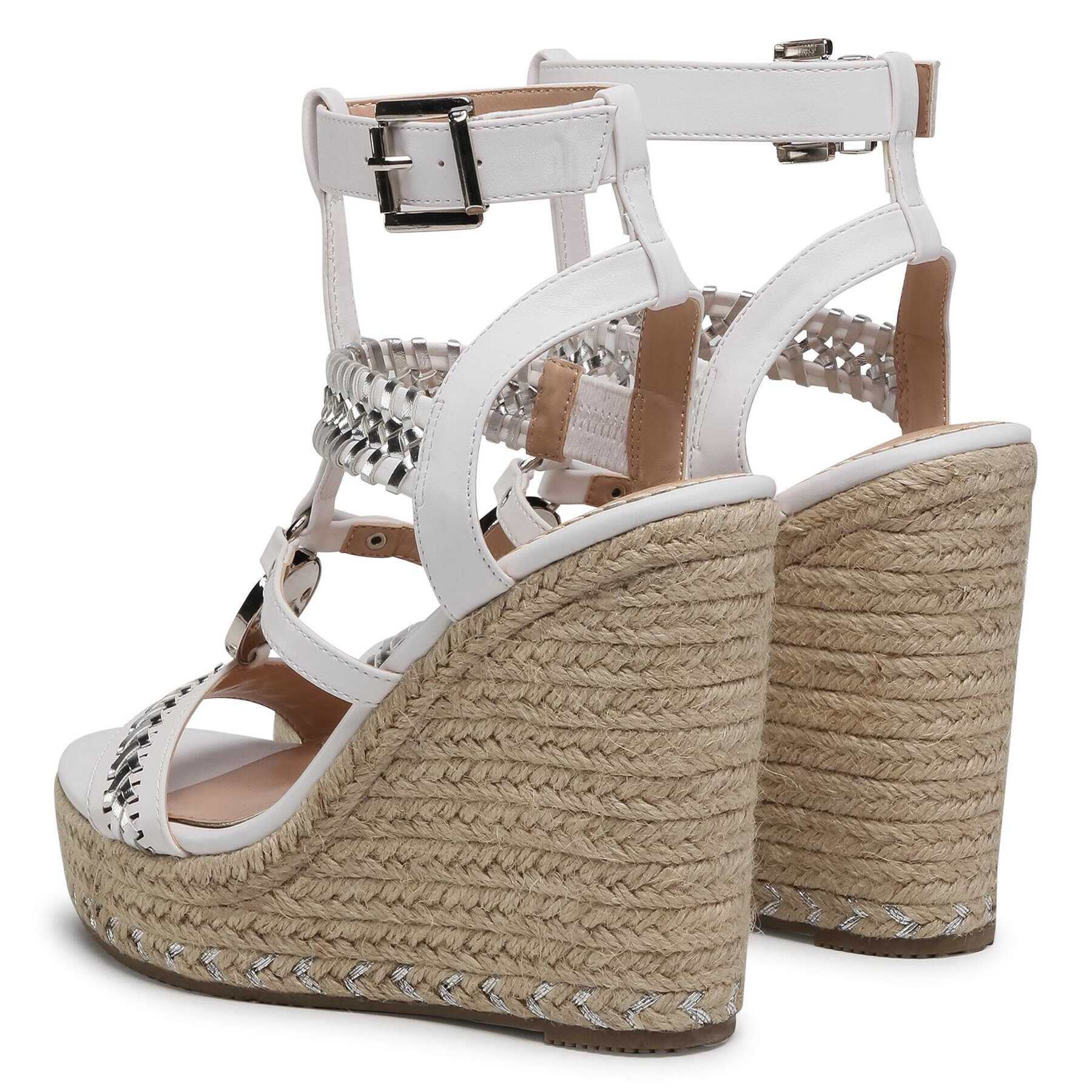 DeeZee Espadrile WYL2541-1 Alb - Pled.ro