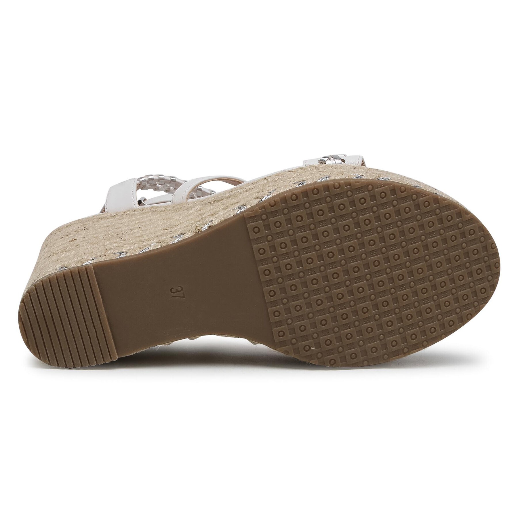 DeeZee Espadrile WYL2541-1 Alb - Pled.ro