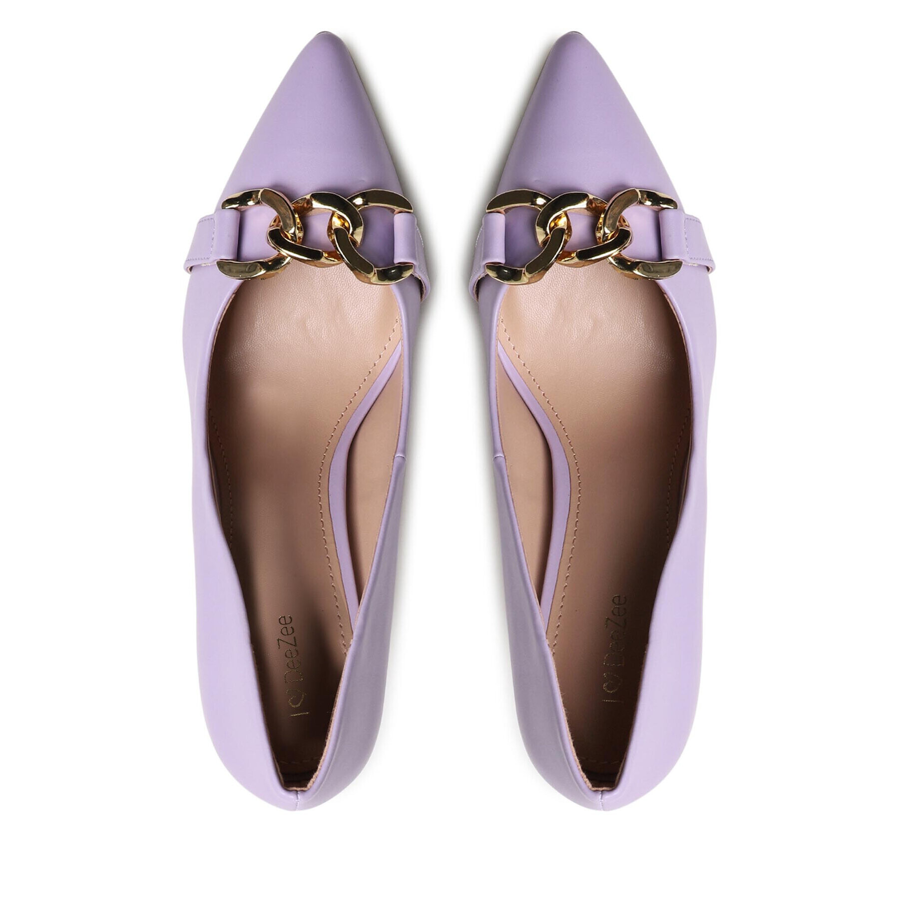 DeeZee Pantofi cu toc subțire TS4714-23 Violet - Pled.ro