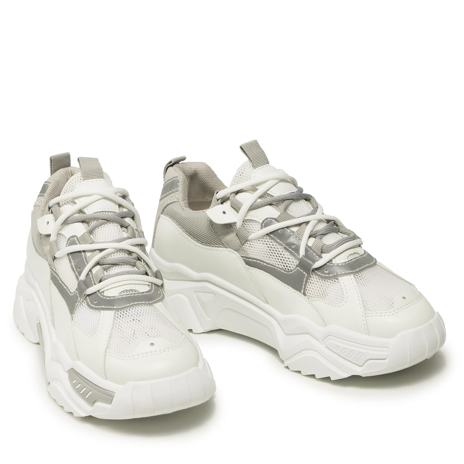 DeeZee Sneakers WSS20435-01 Alb - Pled.ro