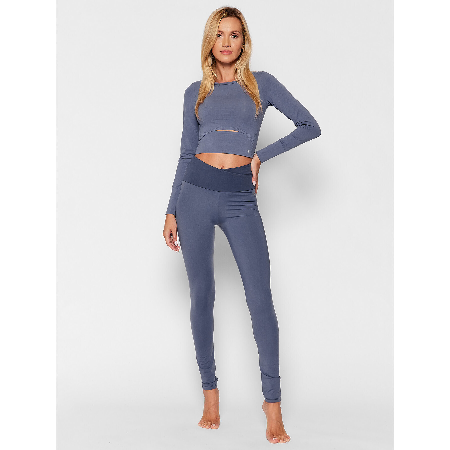 Deha Bluză B54011 Bleumarin Regular Fit - Pled.ro