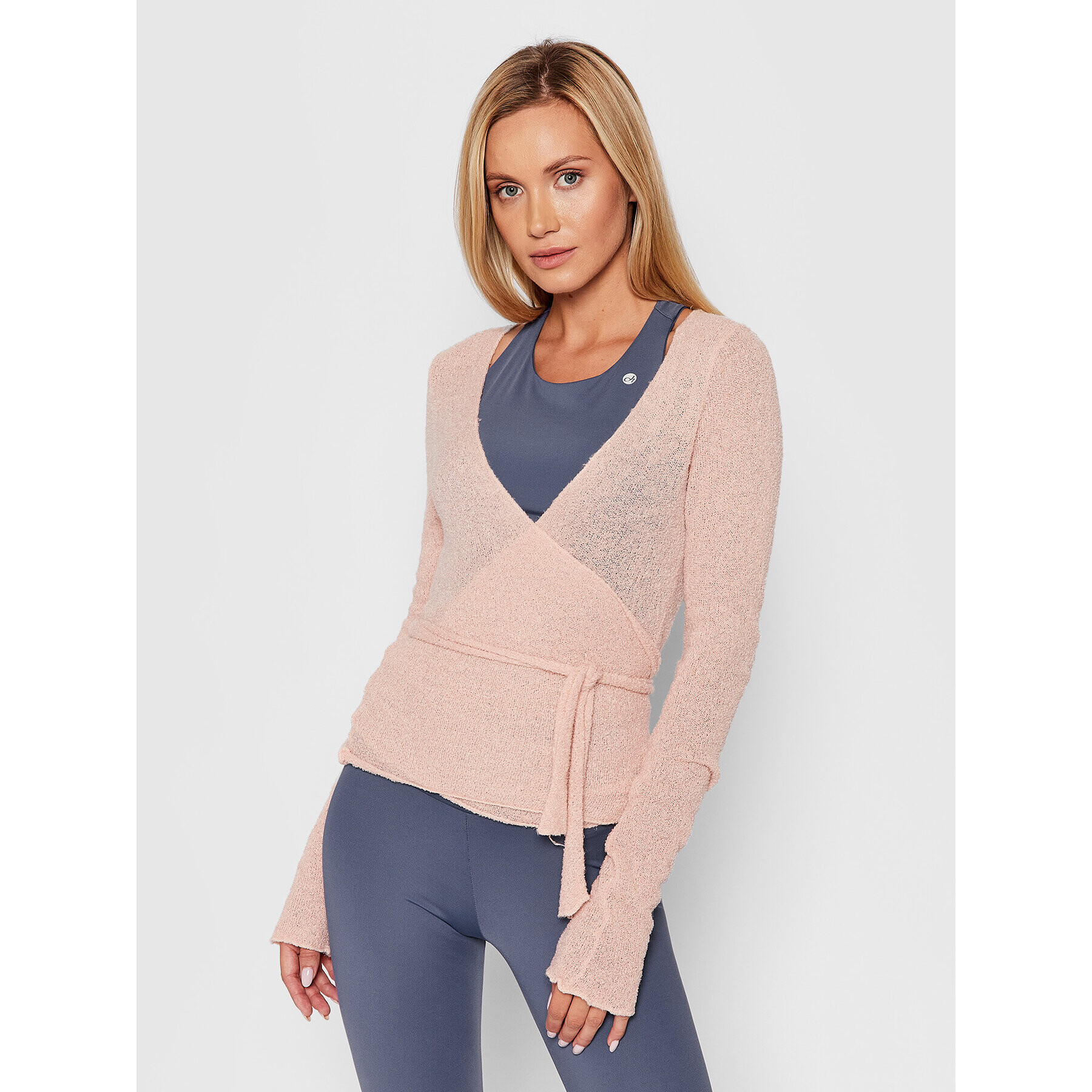 Deha Cardigan B32501 Roz Regular Fit - Pled.ro