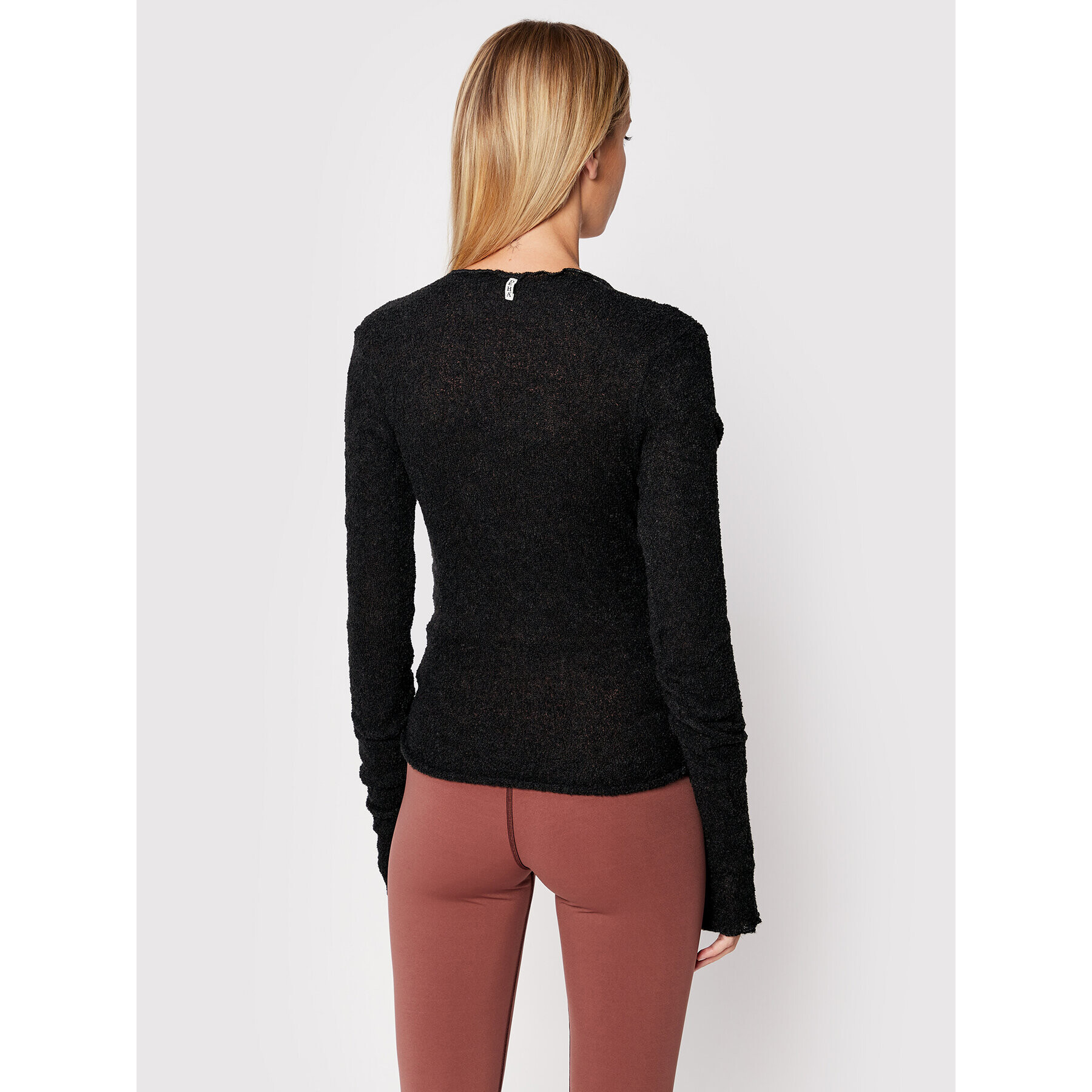 Deha Cardigan Crossover A00180 Negru Regular Fit - Pled.ro