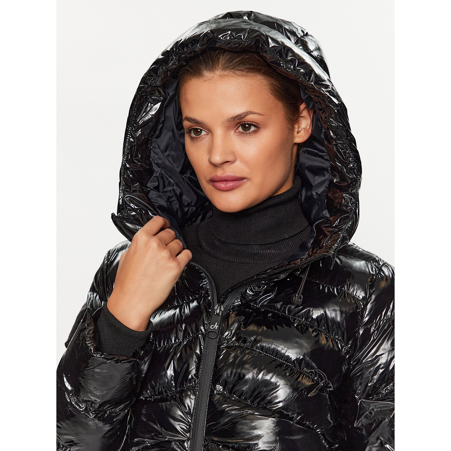 Deha Geacă din puf D73888 Negru Regular Fit - Pled.ro