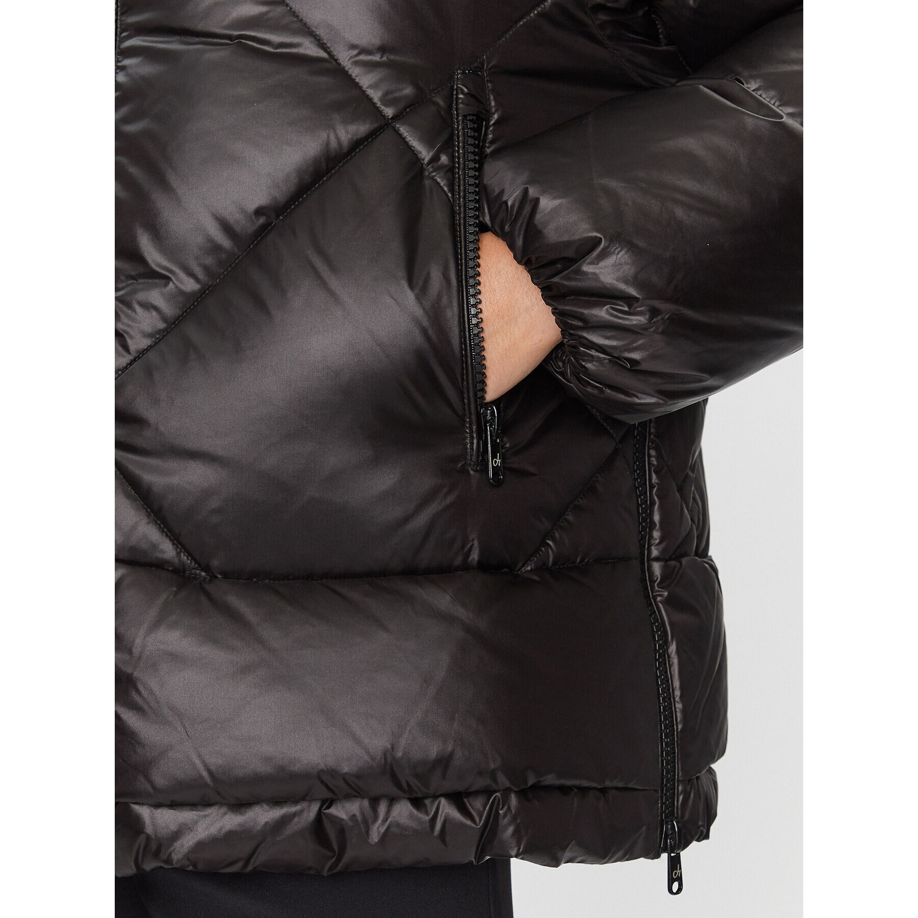 Deha Geacă din puf D93581 Negru Regular Fit - Pled.ro