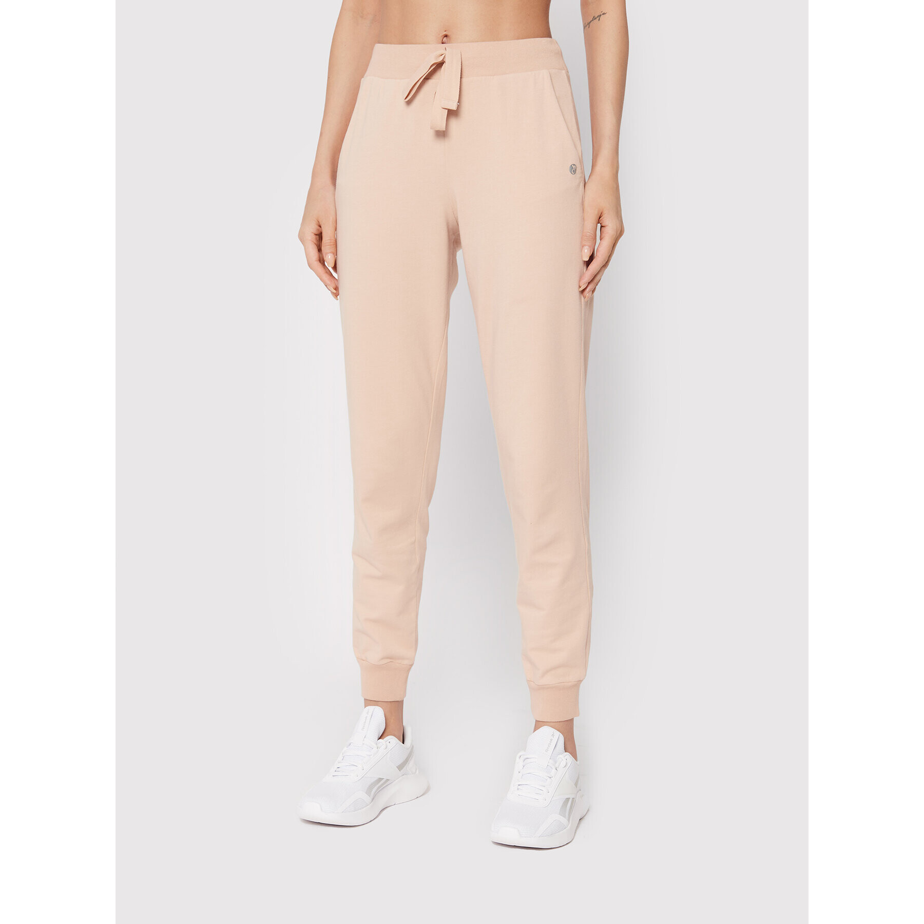 Deha Pantaloni trening A00538 Roz Regular Fit - Pled.ro