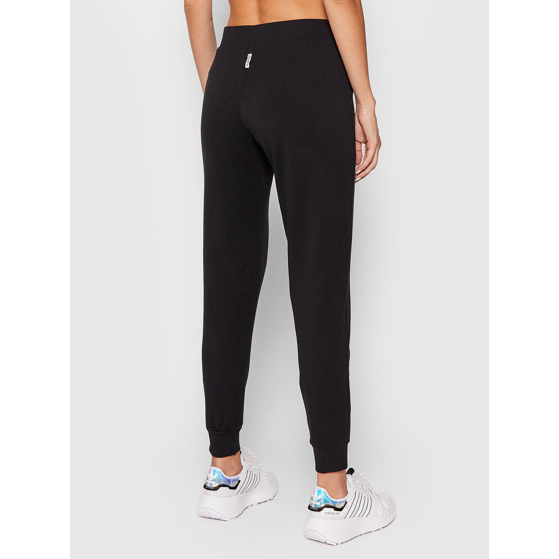 Deha Pantaloni trening B34738 Negru Regular Fit - Pled.ro