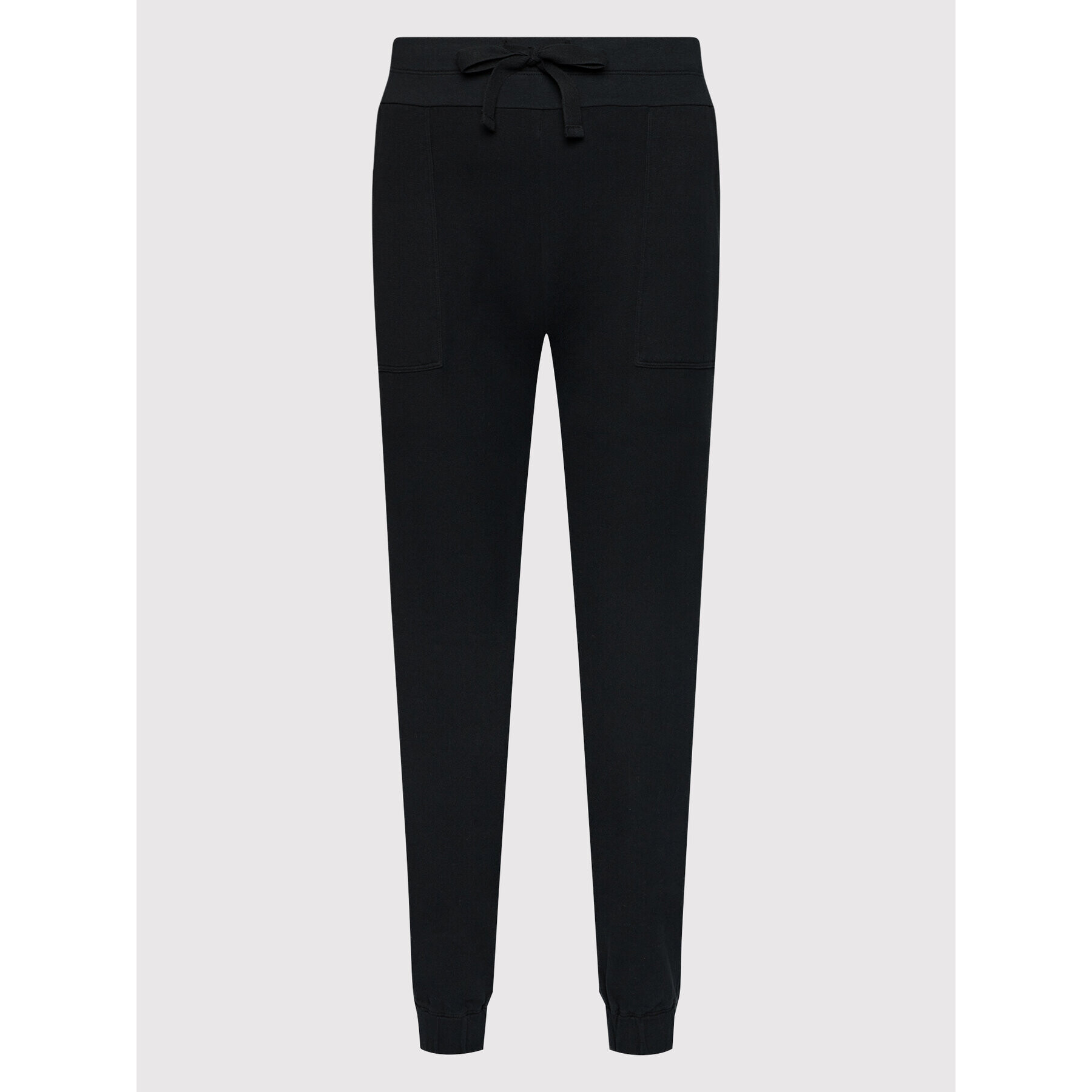 Deha Pantaloni trening D53086 Negru Regular Fit - Pled.ro