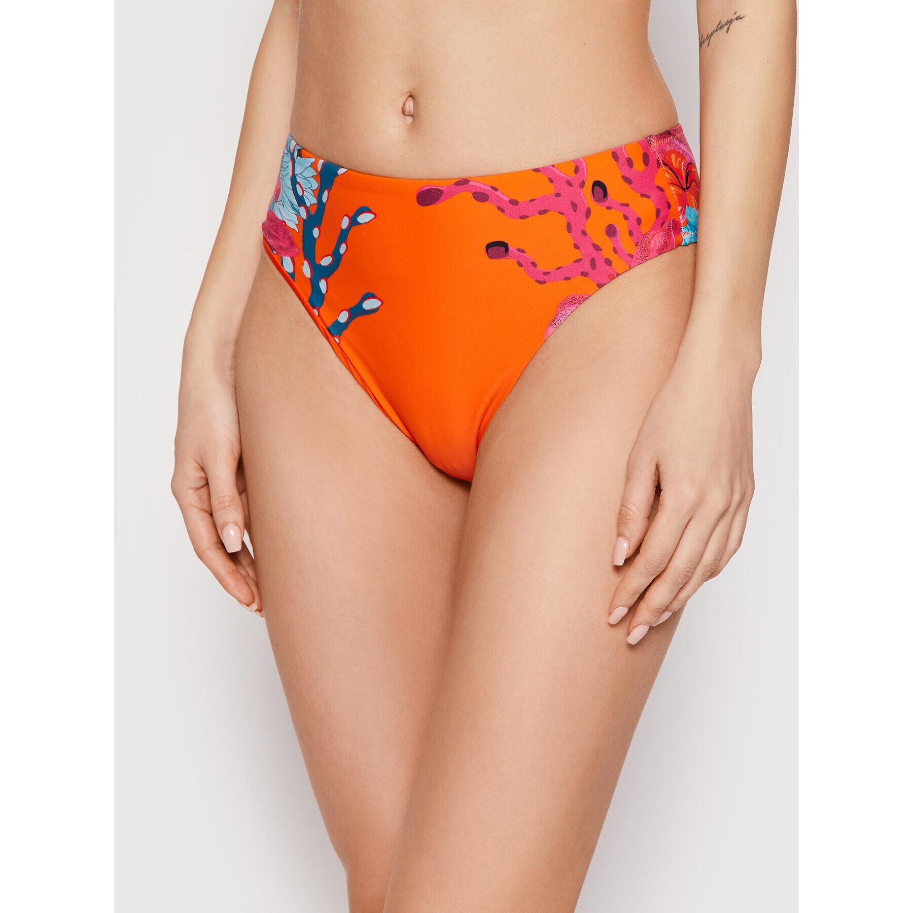 Desigual Bikini partea de jos Attina II 22SWMK16 Portocaliu - Pled.ro